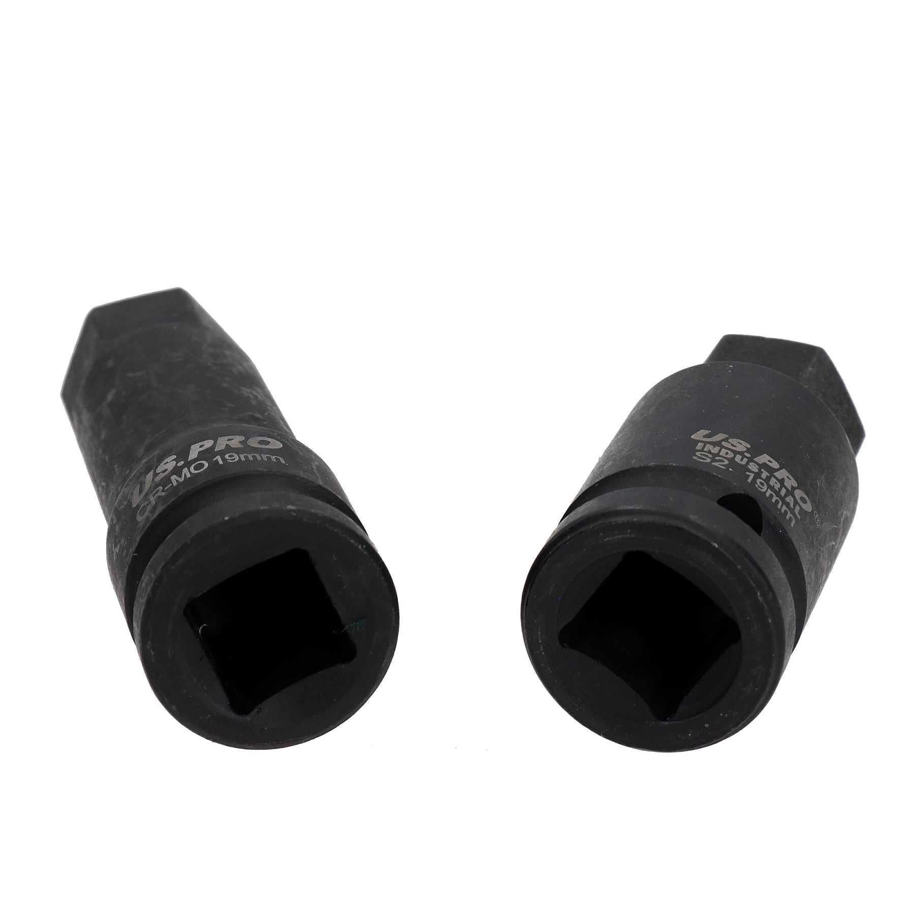 Douilles Allen à impact courtes (53 mm) + longues (78 mm) de 19 mm, entraînement 1/2"