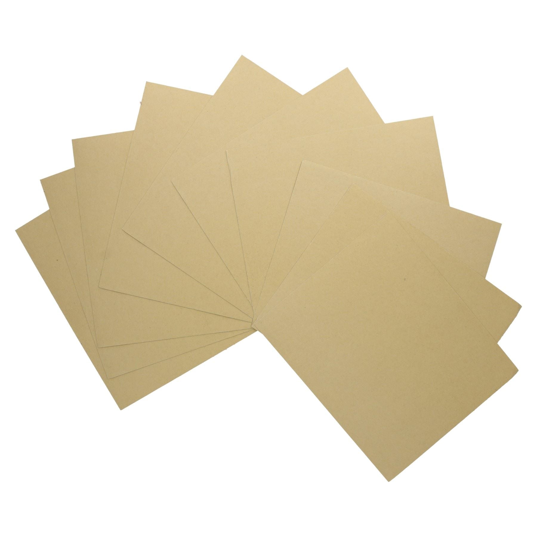 10 Stück verschiedene Schleifpapier-Schleifblätter für Metall, Holz, Kunststoff, mittel, Körnung 100
