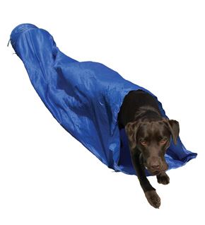 Tunnel d'agilité pour chien facile à assembler, exercice amusant. 5 mètres de long x 60 cm de diamètre