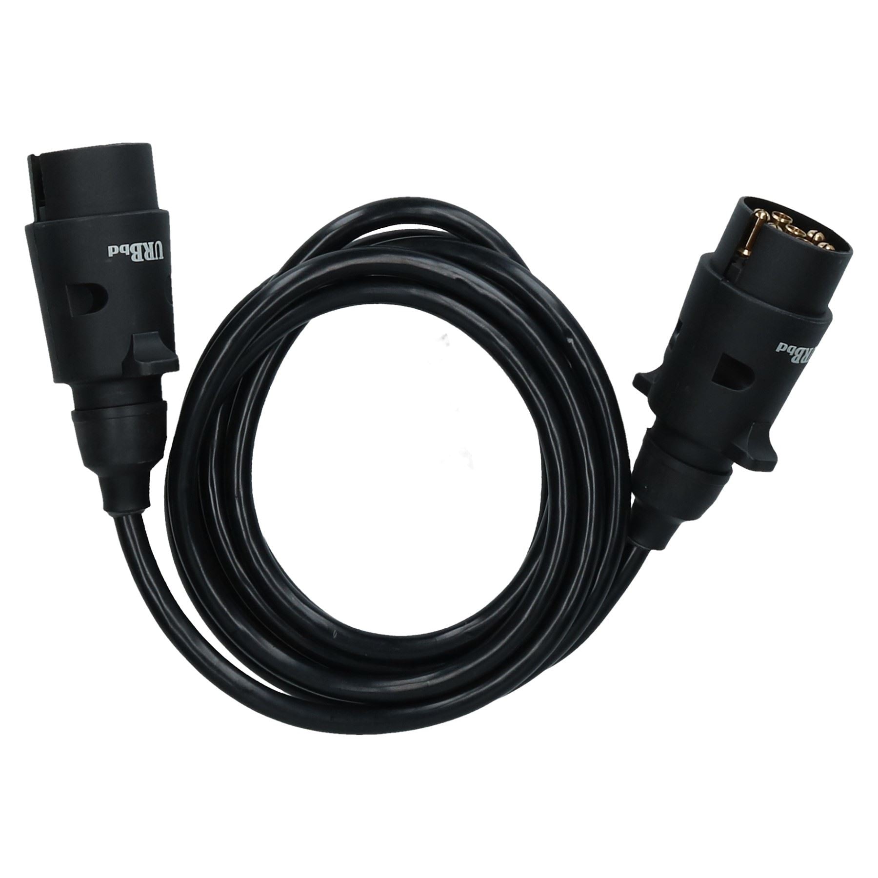 Anhängerlicht-Elektrik, 1,5 m, Verlängerungskabel, Stecker auf Stecker, 7-poliger Stecker