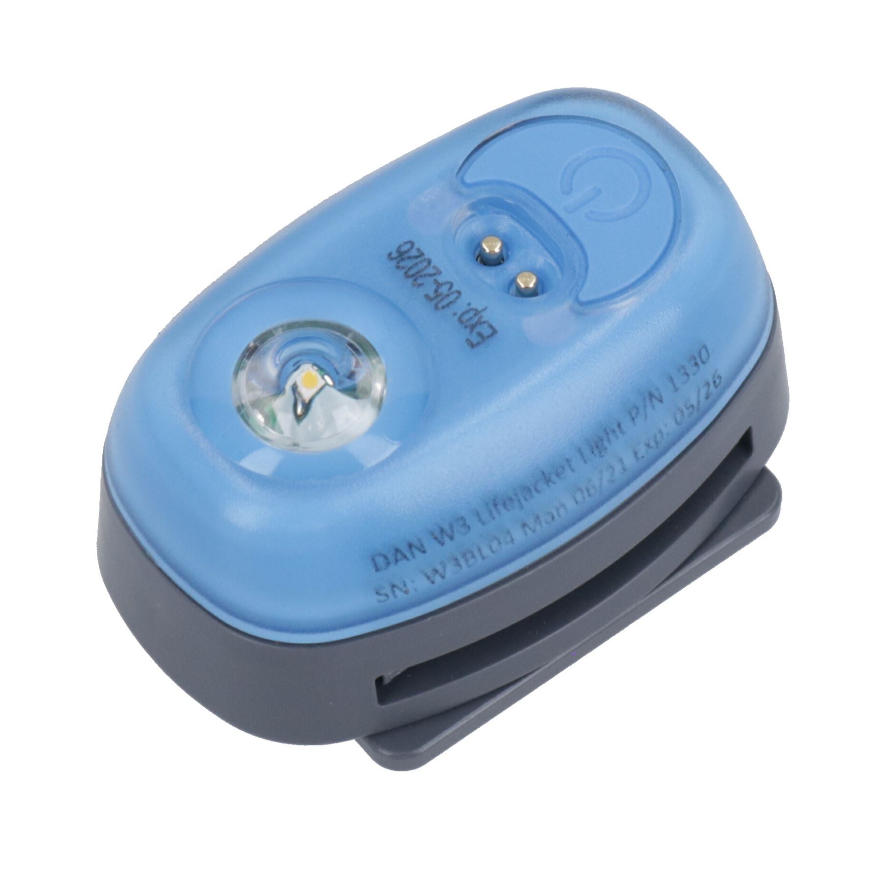 Lampe de poche stroboscopique à LED pour gilet de sauvetage automatique Plastimo W3 SOLAS