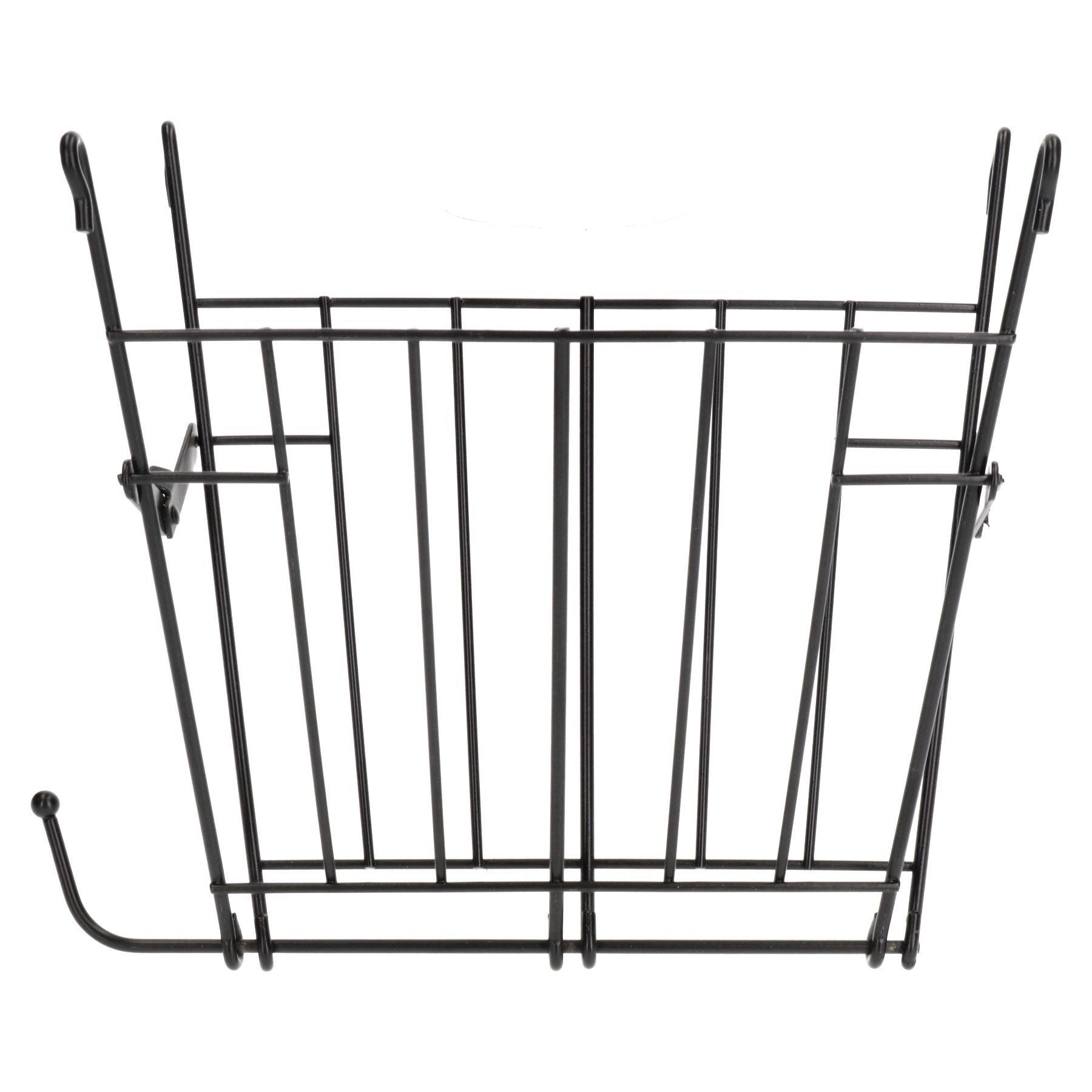 Râtelier à foin pliable en fil de fer avec support à friandises pour petits animaux pour lapins et cochons d'Inde
