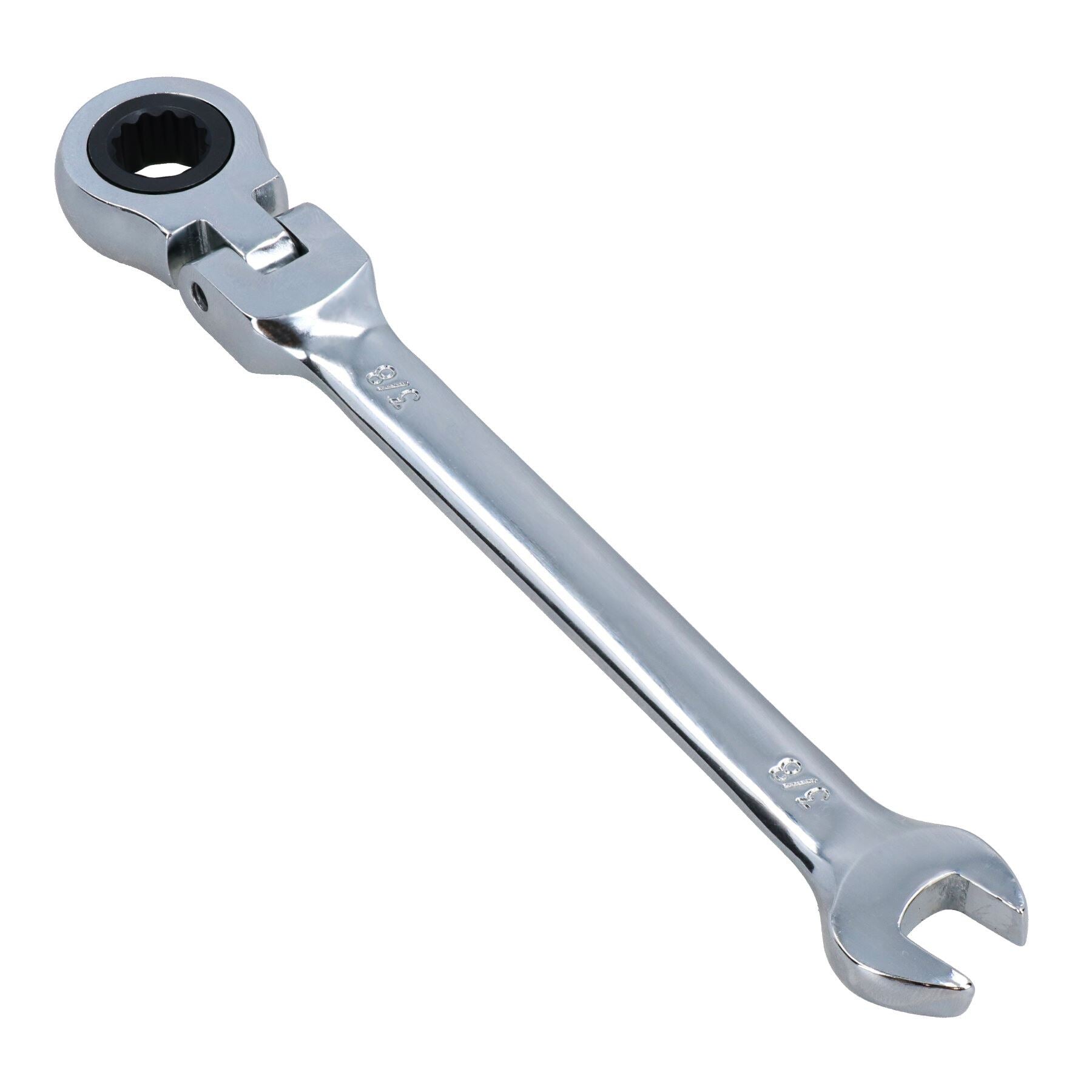 Clé mixte à cliquet à tête flexible 3/8" AF SAE Imperial
