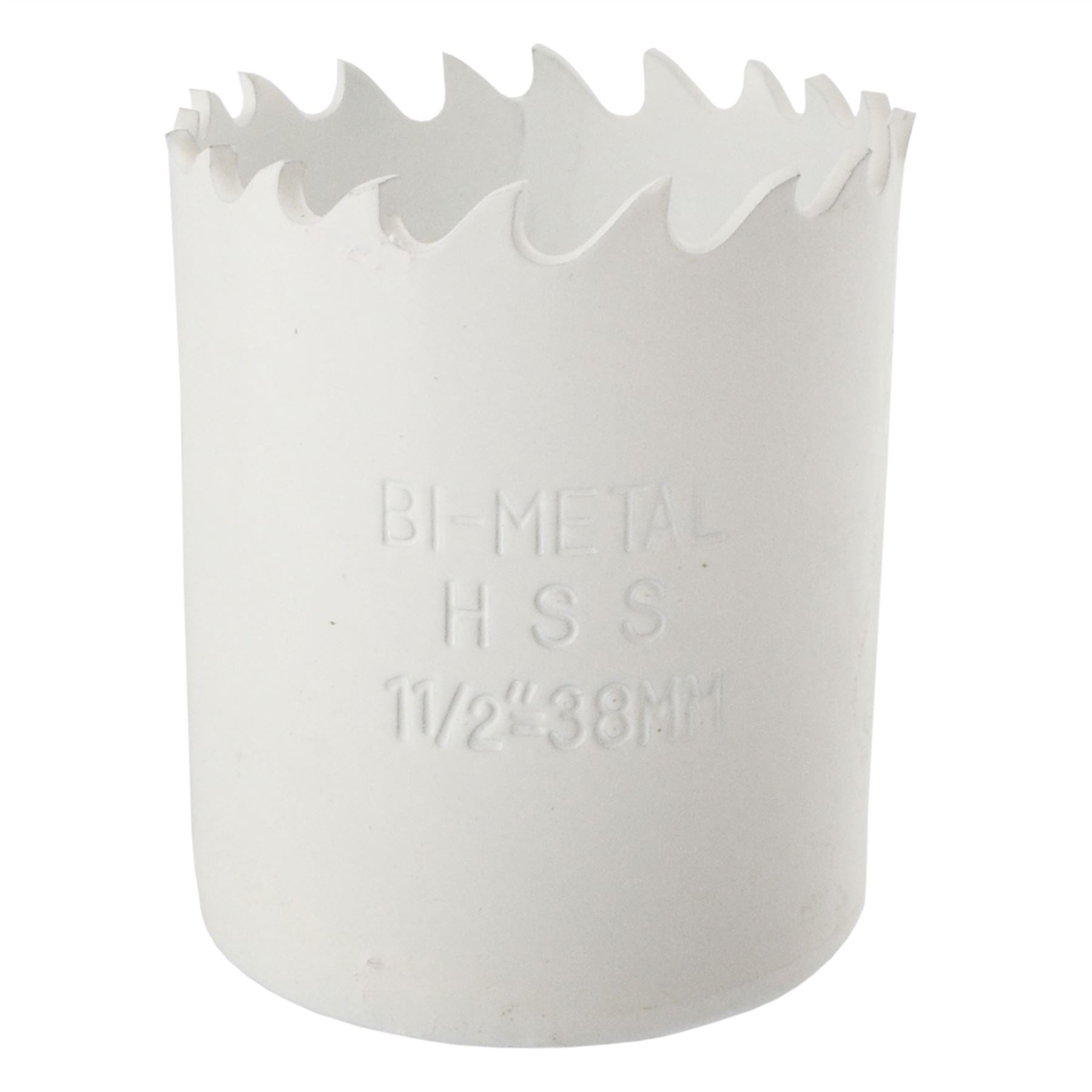 Scie cloche HSS à lame bimétallique pour coupe de l'acier et du bois de 14 à 22 mm + mandrins