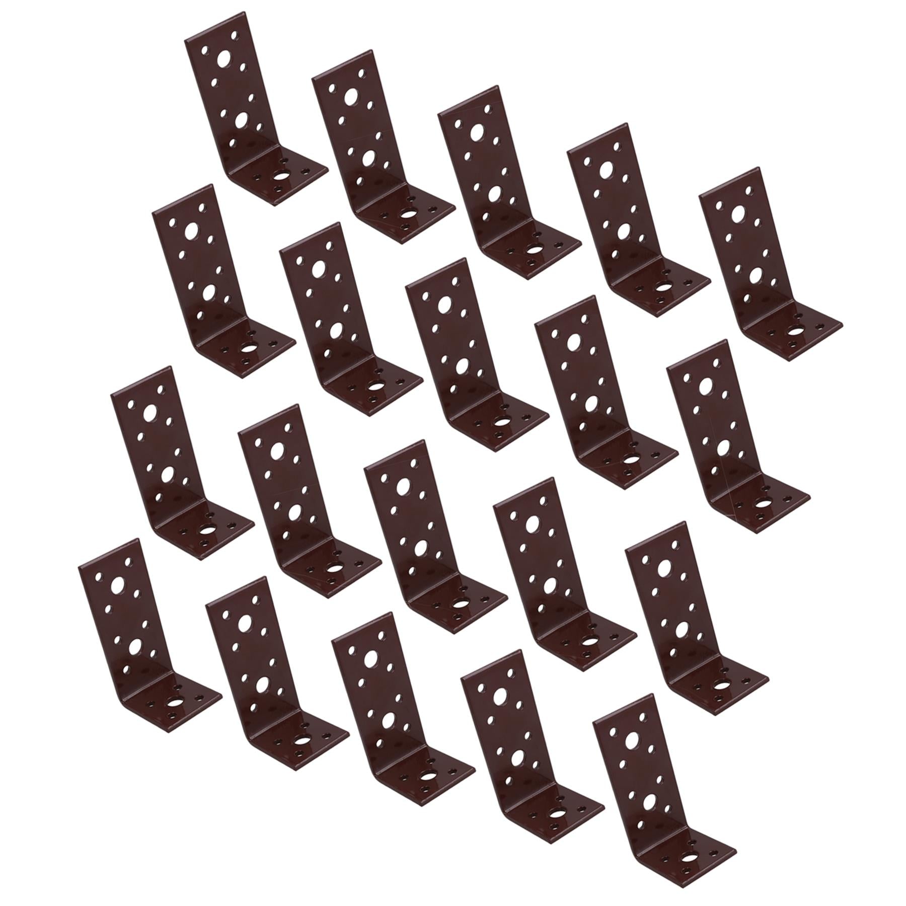 Angle Corner Bracket L-Shape Brace Fastener Plate 90mm x 45mm x 40mm