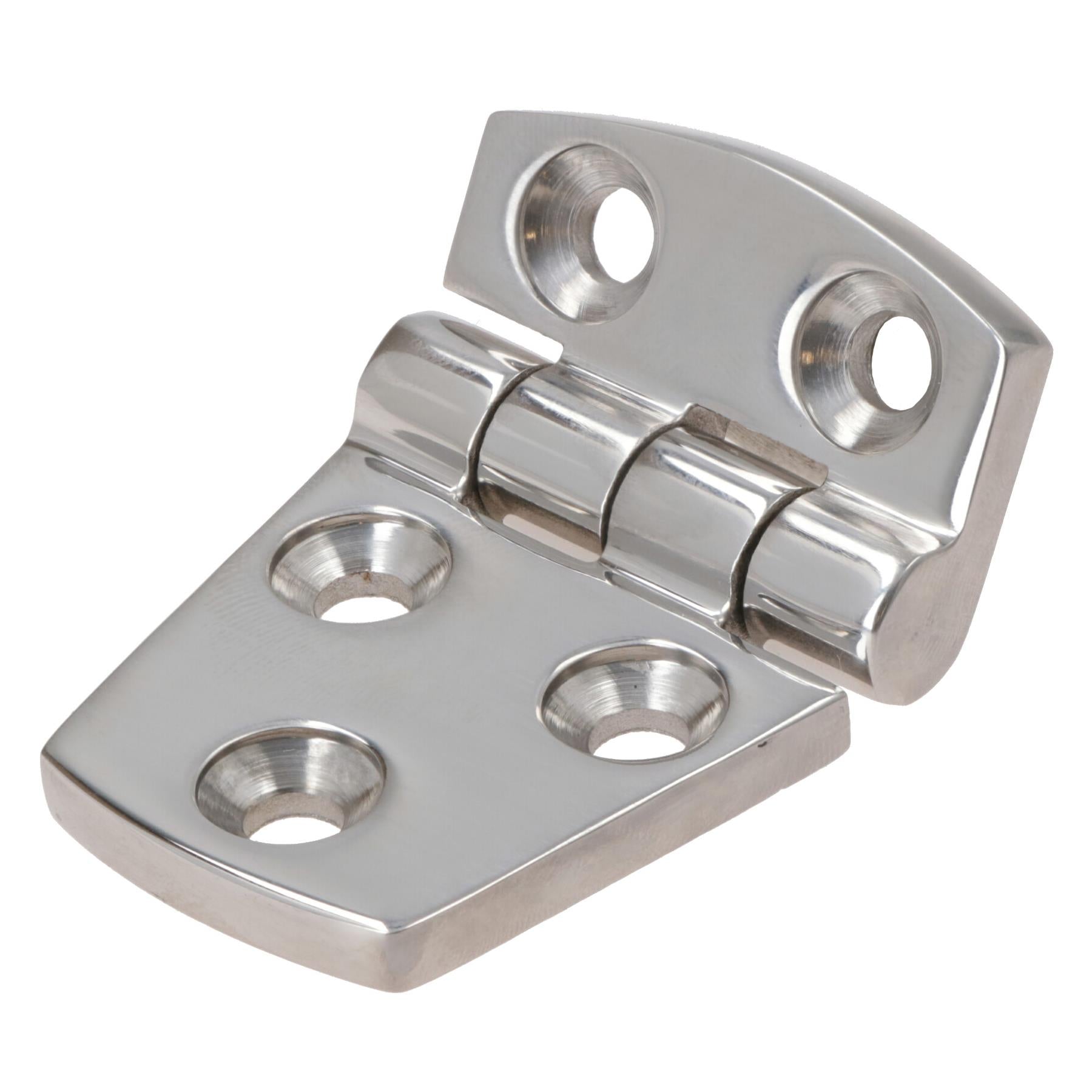 Polished Door Hinge Stainless Steel 56mm x 38mm 316 Marine Cabin Hatch
