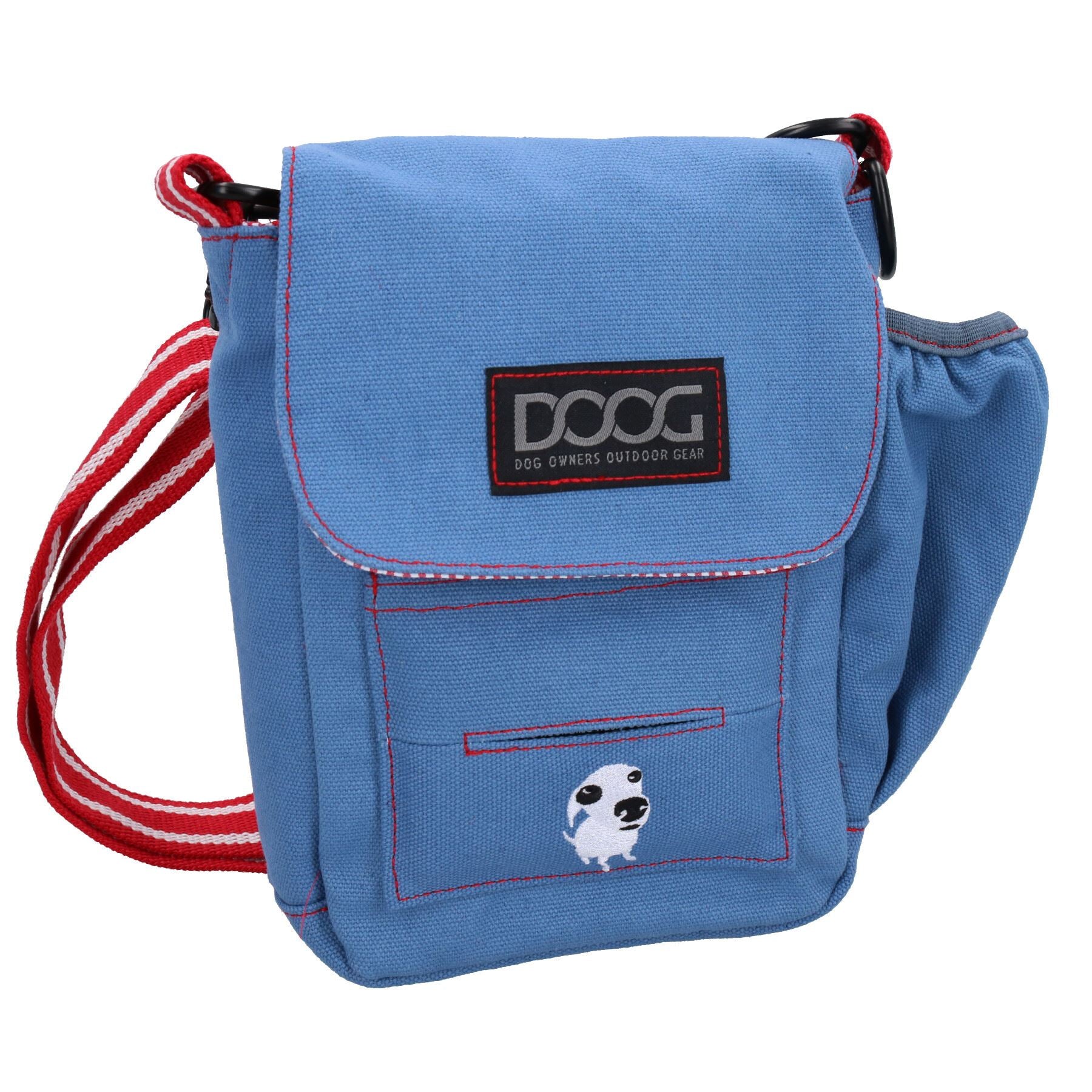 Blue Dog Walking Shoulder Bag Treat Bag Dog Puppy Home Dog Lover Gift
