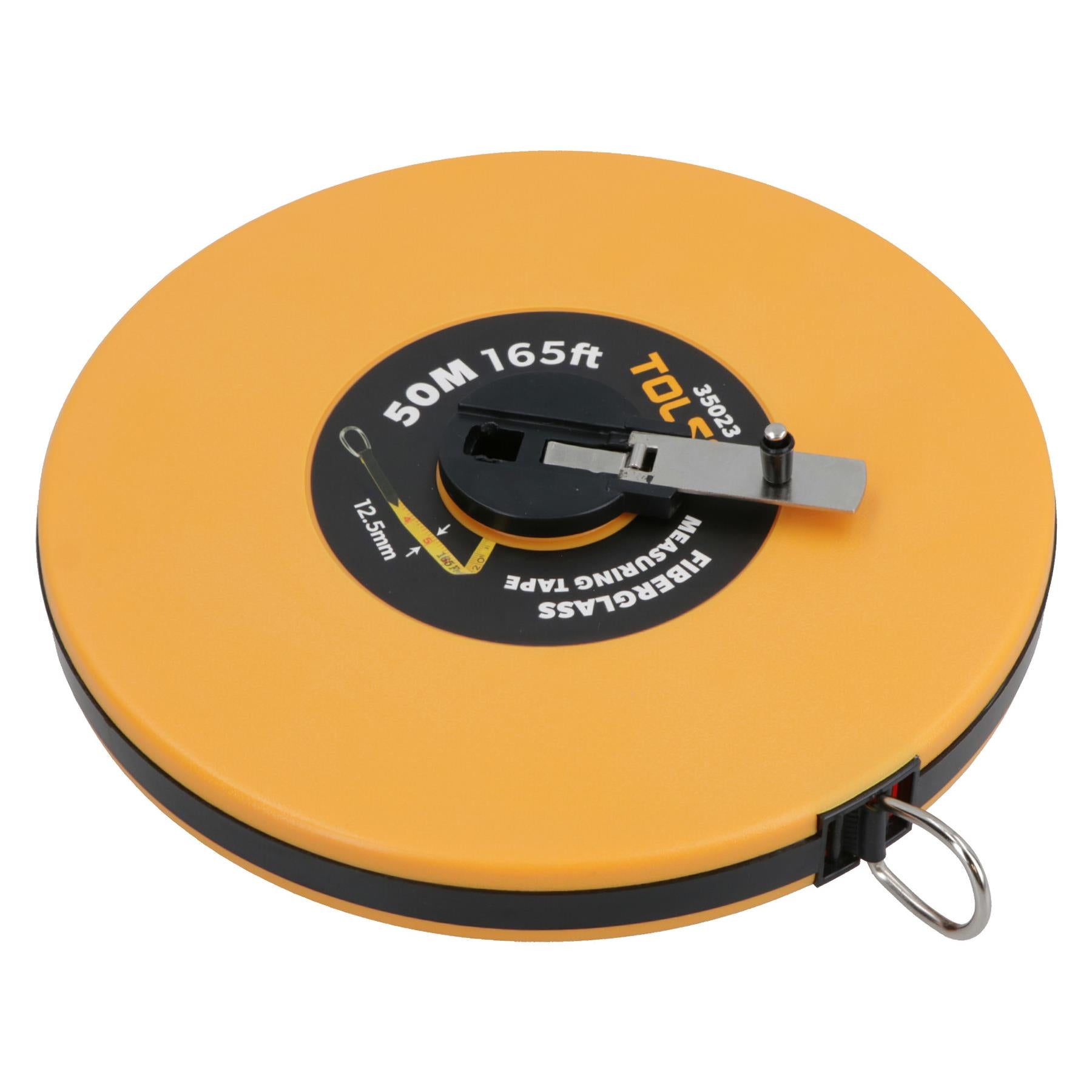 Surveyors Building Builders Fibreglass Tape Measure Measuring Tool 50m / 165 ft