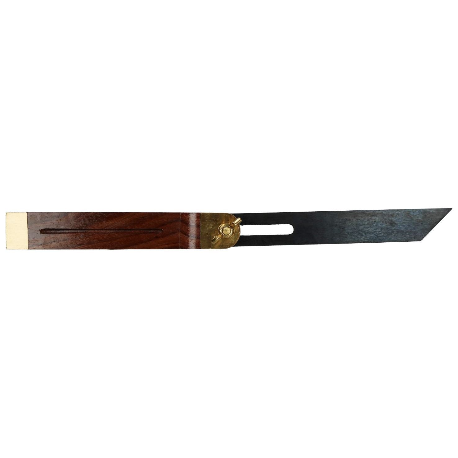 10,5" (265 mm) Hartholz-Schrägwinkel, Messing, verstellbar, für Tischlerarbeiten, Schiebetüren, Holzarbeiten