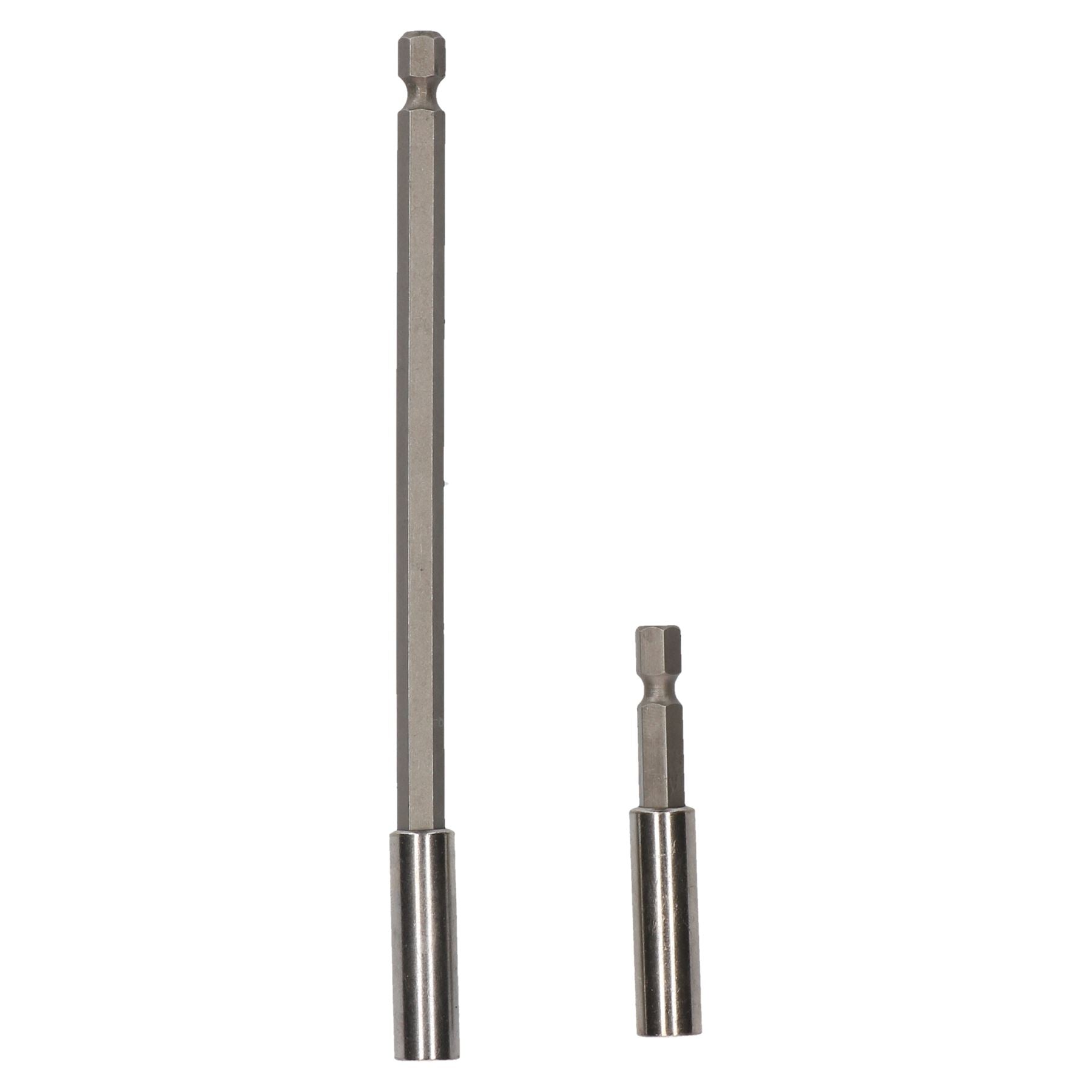 2-teiliger magnetischer Bit-Schraubendreher Sechskant-Adapter Power-Bit-Verlängerung 60mm - 150mm TE627