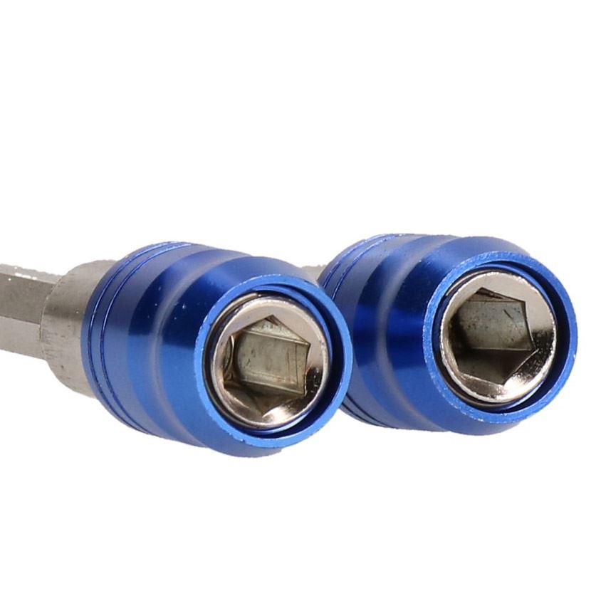 2-teiliges magnetisches 1/4-Zoll-Sechskant-Bohrer-Adapterhalter-Set mit Schnellverschluss, 60 mm/150 mm