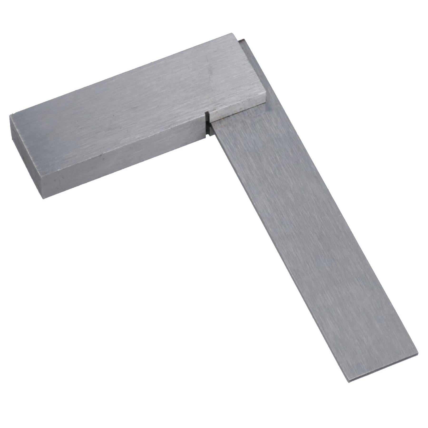 3” 75mm Engineer Tri Set Square Right Angle Straight Edge Stainless Steel