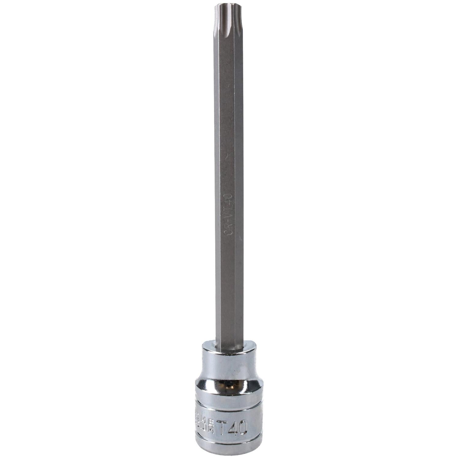 Embouts de sécurité Torx extra longs inviolables, entraînement 3/8 po, T25 – T60