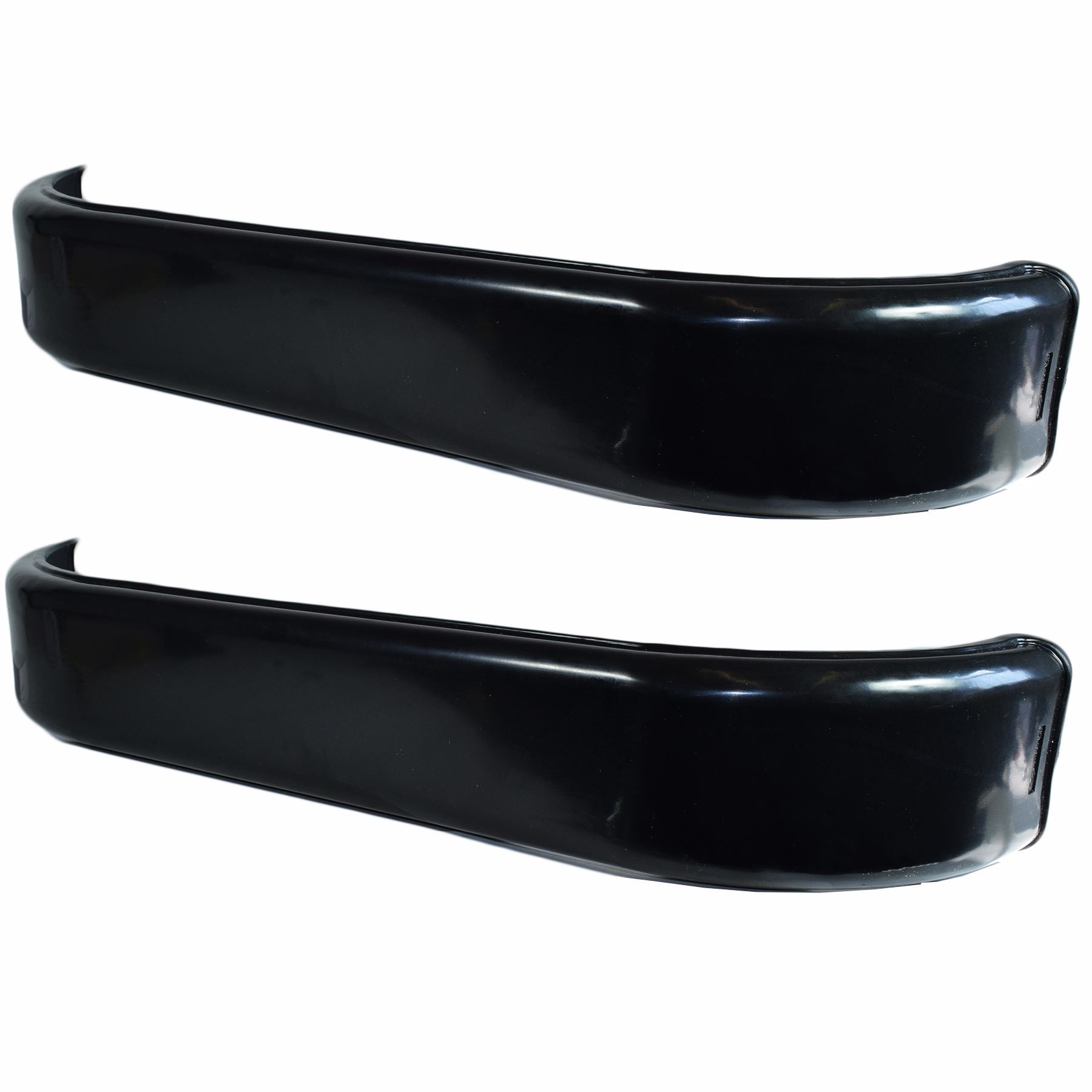 Garde-boue tandem à double essieu pour remorque pour roues de 10 po, paire de 48 po x 7 po