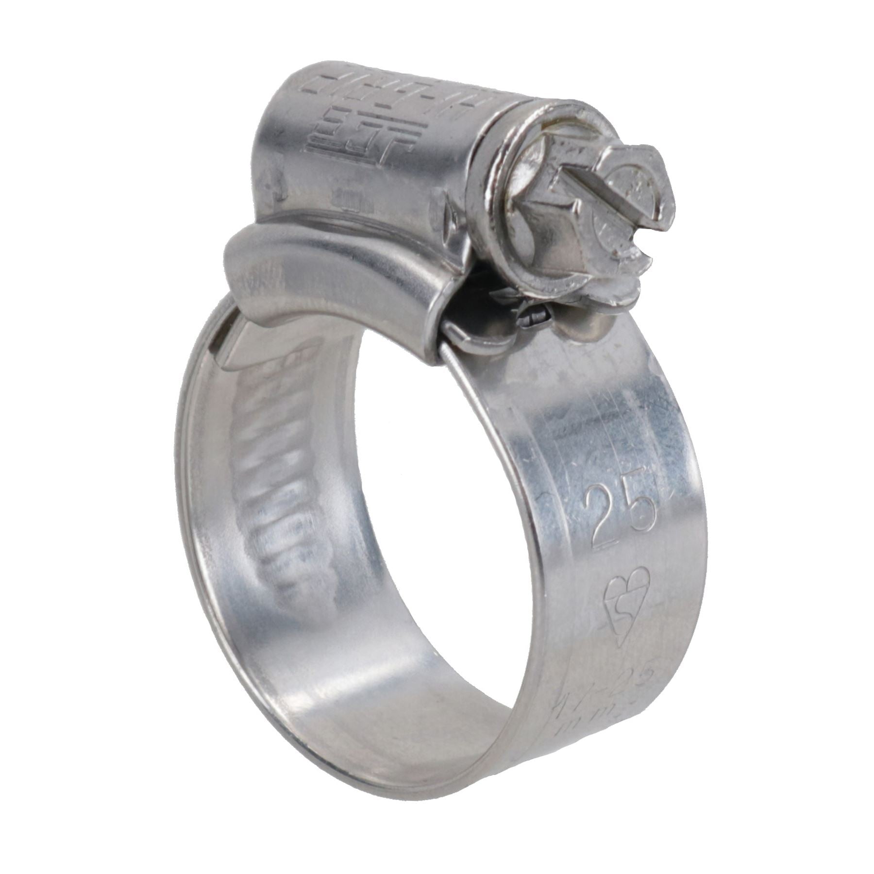 Stainless Steel Jubilee Hose Clamps Clips 17mm- 25mm Marine Lloyds Approved