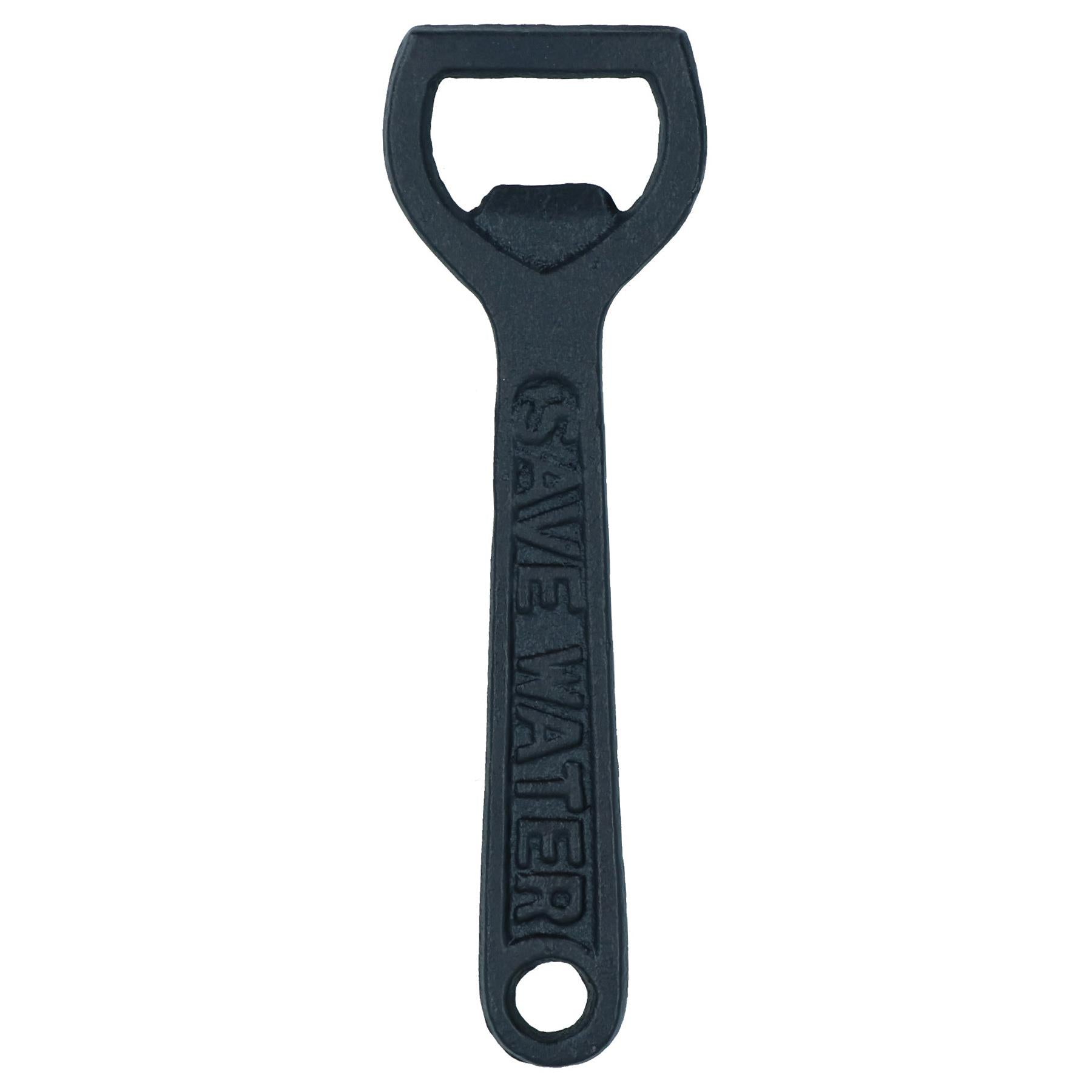 Drink Beer Save Water Bottle Opener Beer Cast Iron Sign Gift Garage Shed Bar