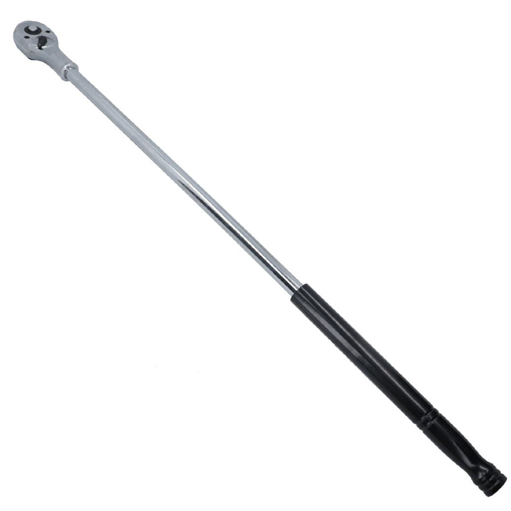 3/4-Zoll-Antrieb, extra lange Industrie-Ratsche, 24 Zähne, Länge 1000 mm, Schnellverschluss