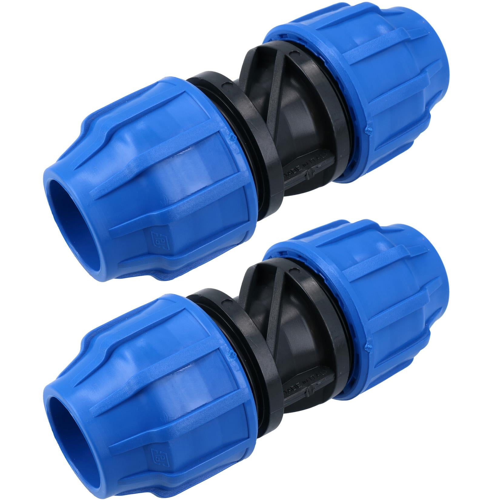 Raccord de compression pour tuyau droit MDPE 32 x 32 mm PN16