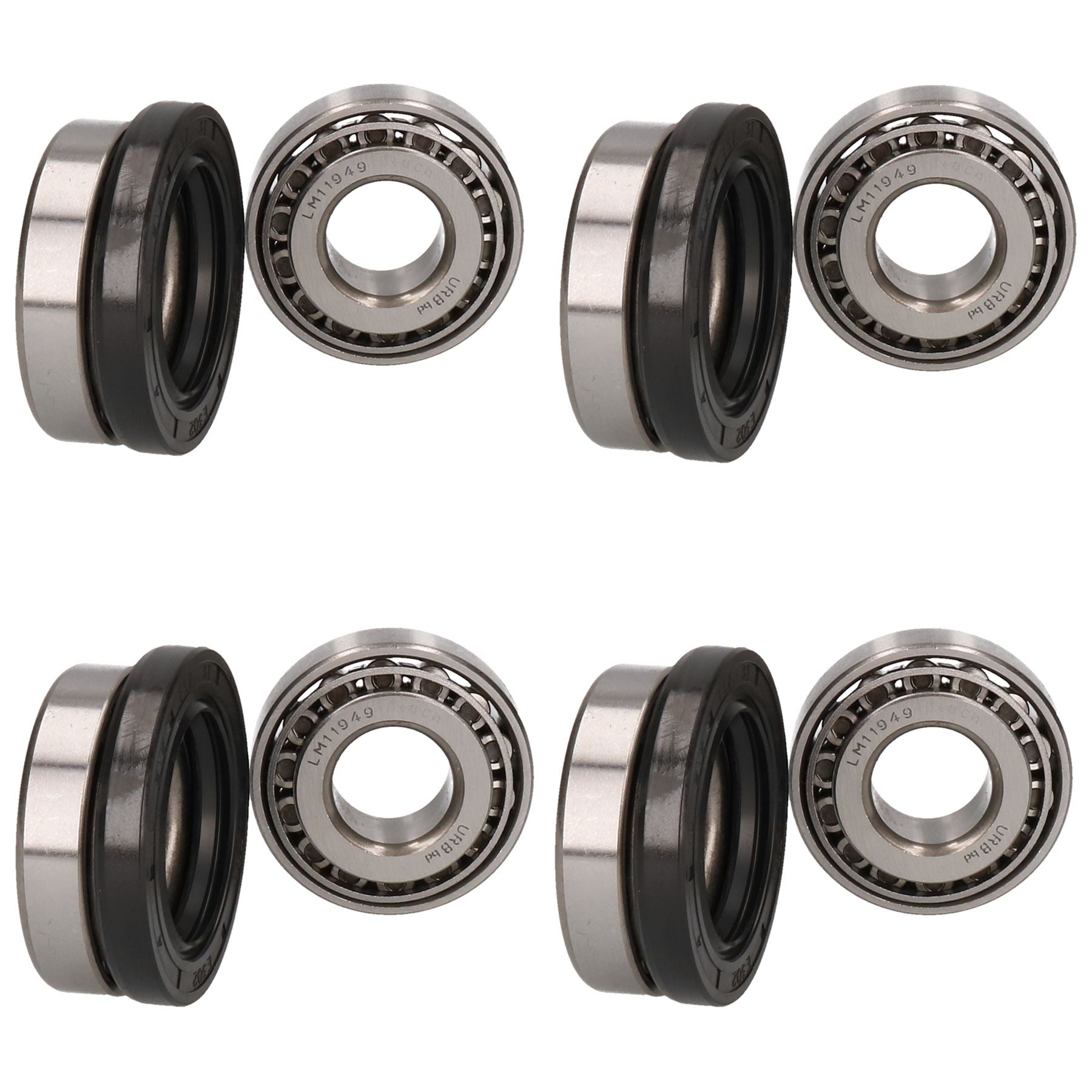 Anhänger-Kegelrollenlager-Satz für Meredith und Eyre, 203 mm x 40 mm Trommel