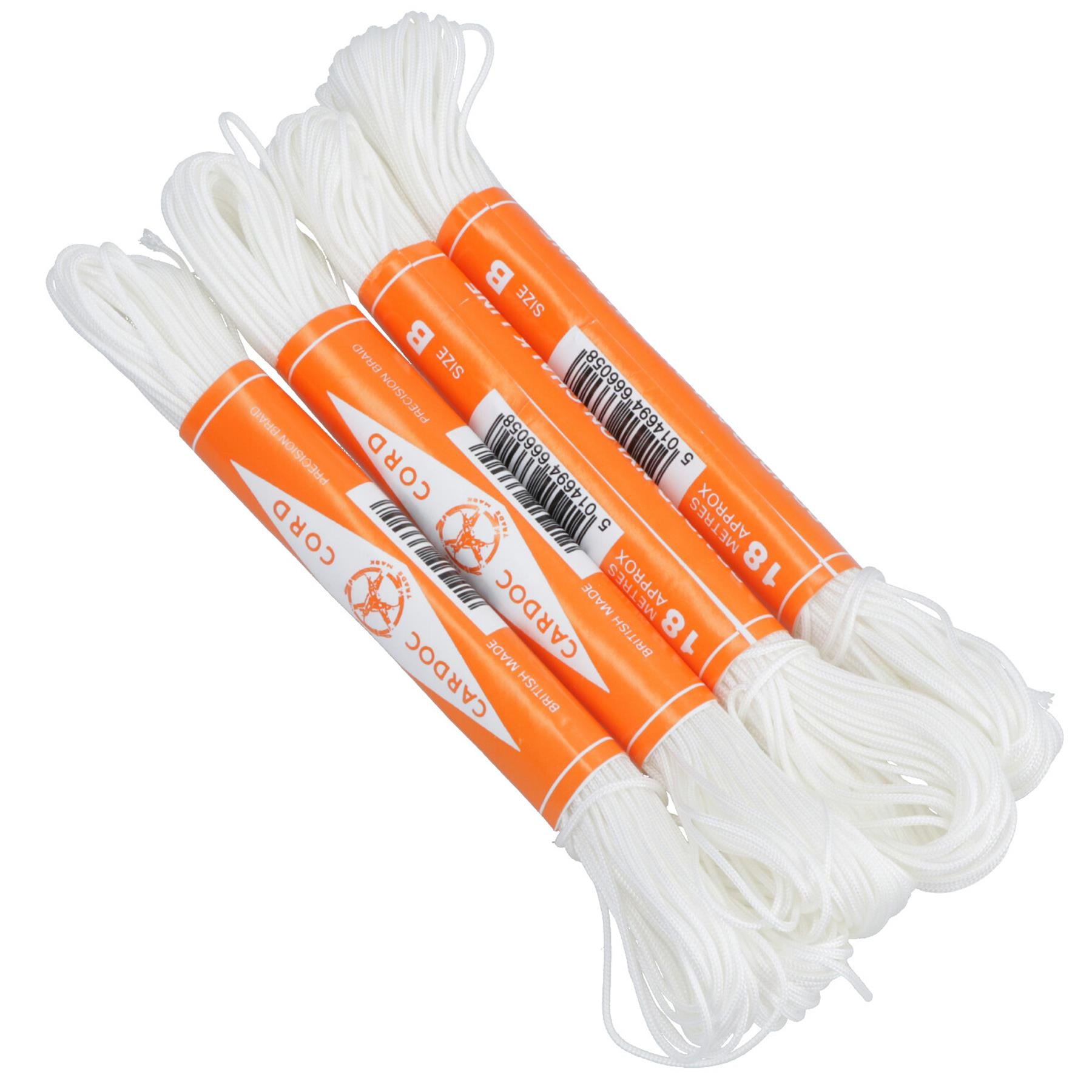 Cardoc Cord Braided Nylon Chalk Brick Line Size B 18m Building (12 Pack) TE453