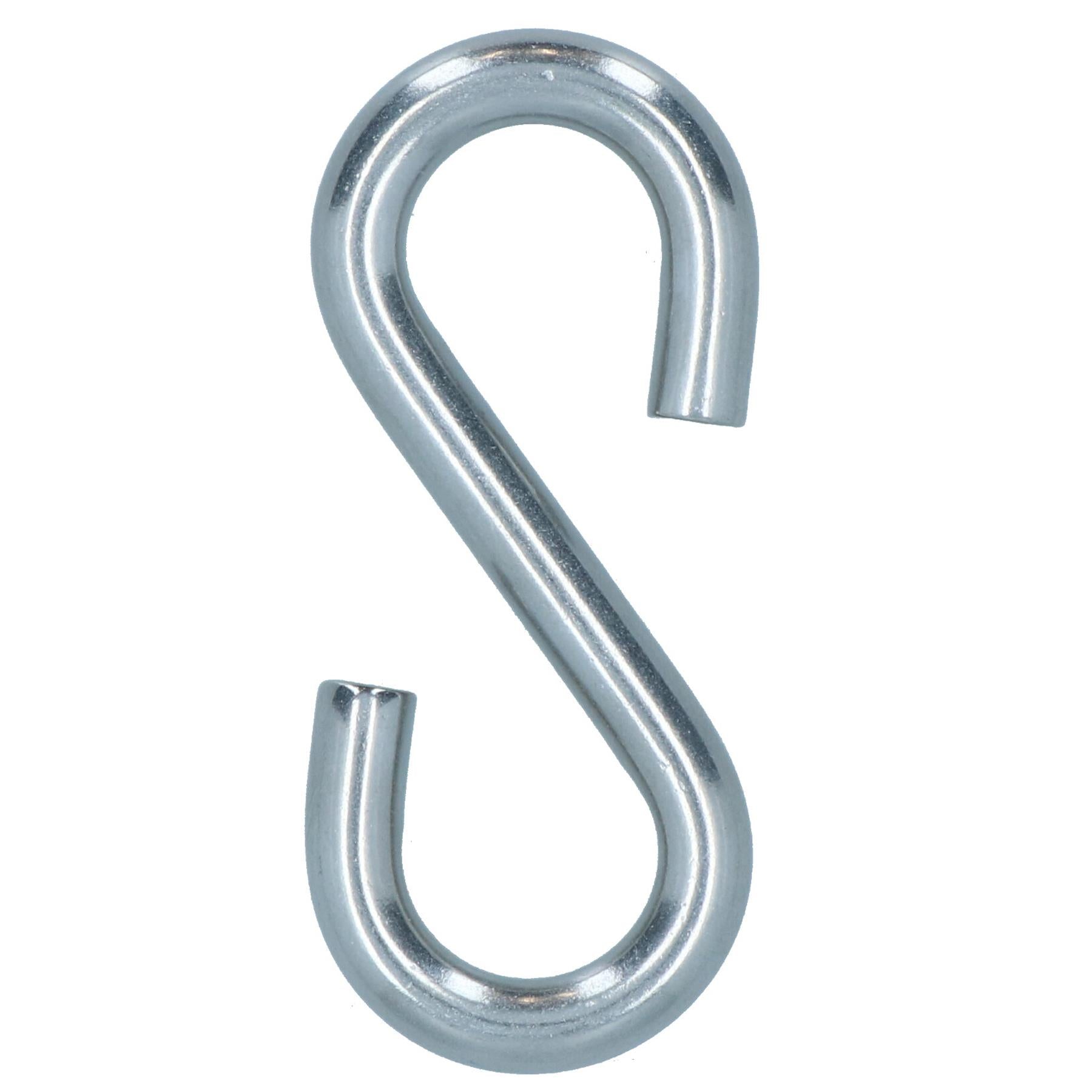 S Hook Hanging 3mm Stainless Steel Marine Grade Kitchen Pan Hanger Clothing