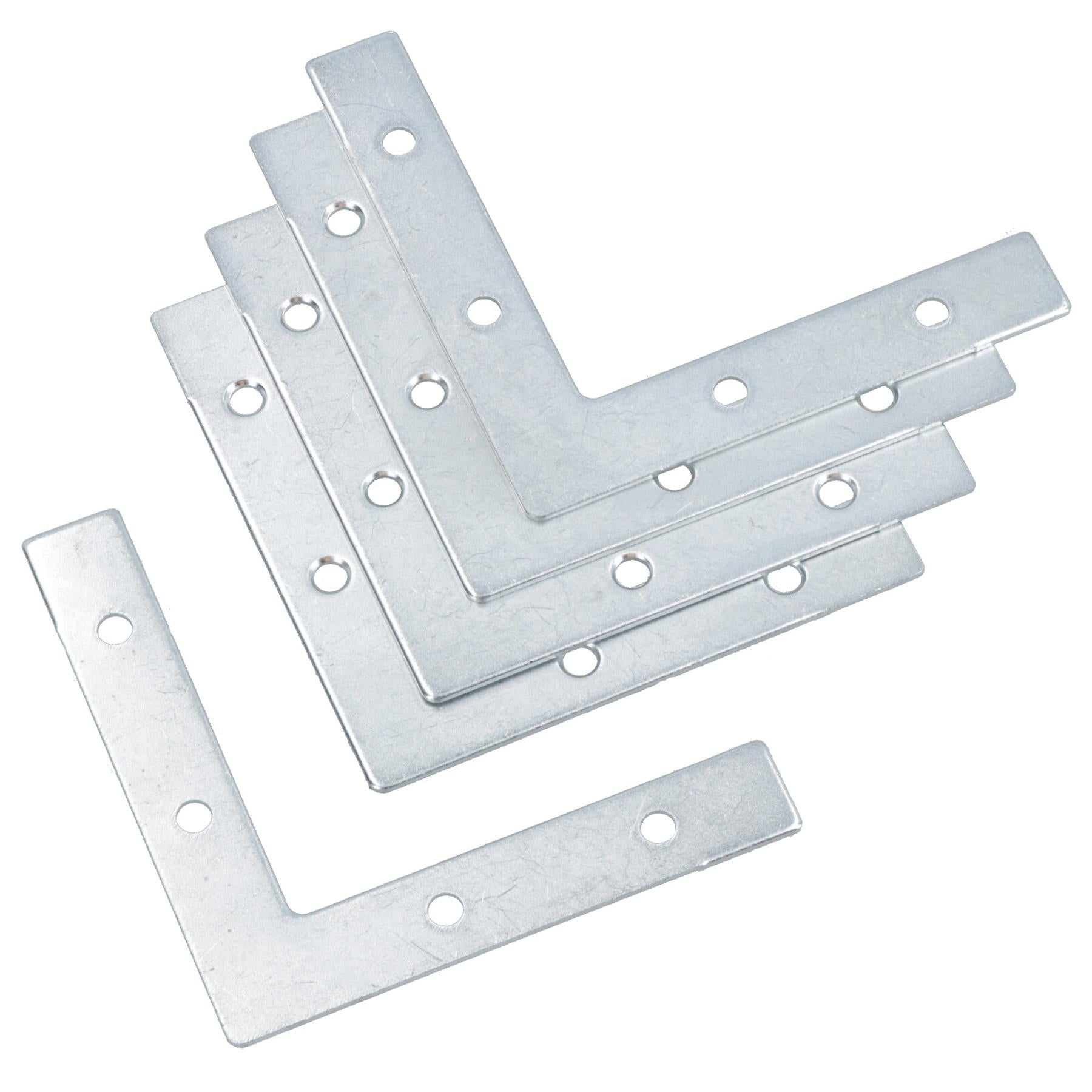 75mm (3in.) Corner Mending Plate Angle Bracket L Shape Reinforcing Repairing