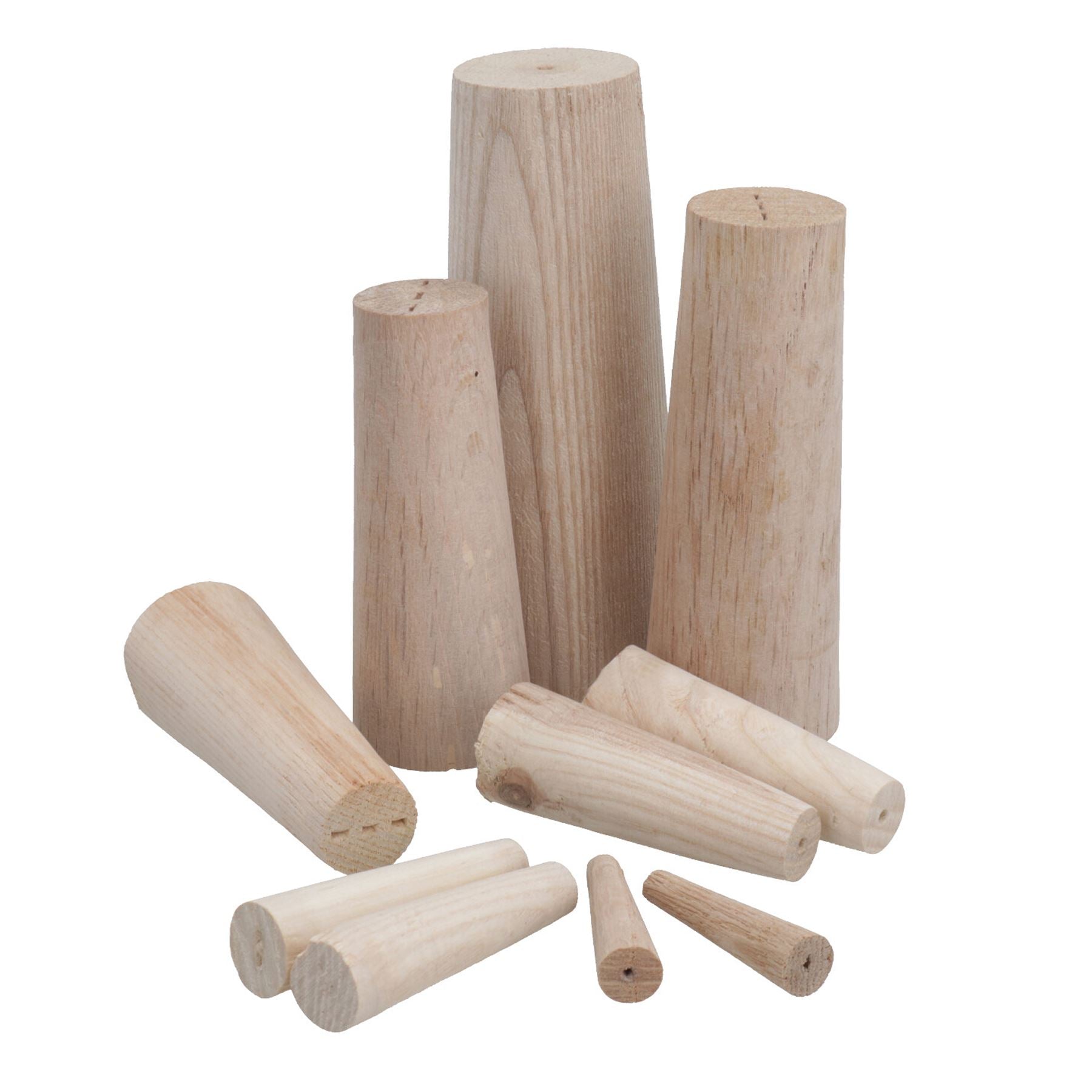 Lot de 10 bouchons de vidange extensibles en bois de 8 à 38 mm pour bateau
