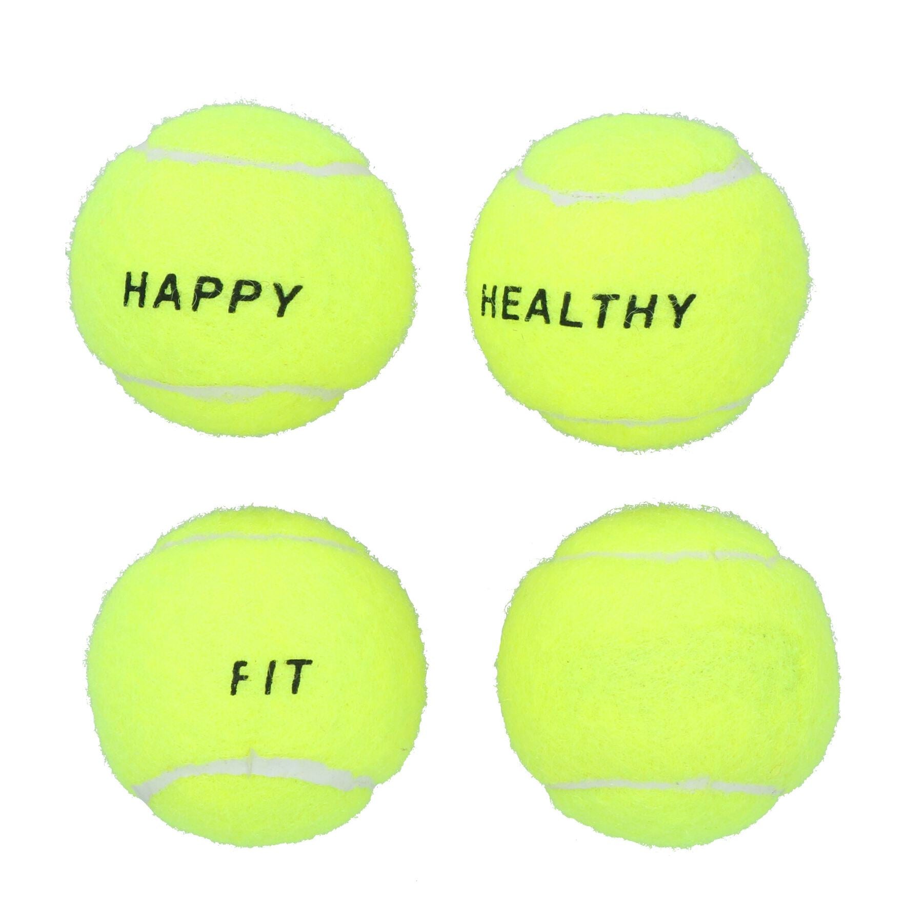 4er-Pack kleiner interaktiver Mini-Tennisball für Hunde, zum Spielen, Werfen, Apportieren und Fangen, 4,8 cm