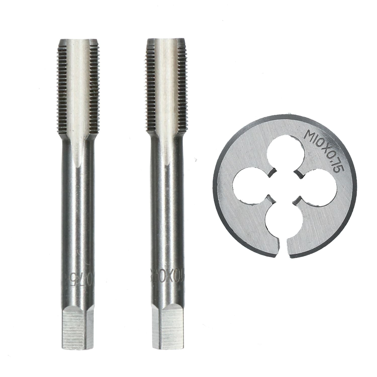 Metric Tap and Die Tungsten Steel Taper and Plug Set M2 - M18