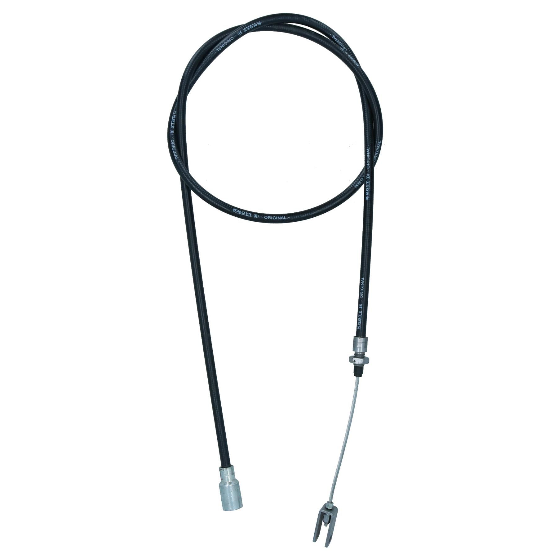 Anhängerbremsseil Knott Abnehmbares Gabelkopfende 1600mm / 1840mm BC08