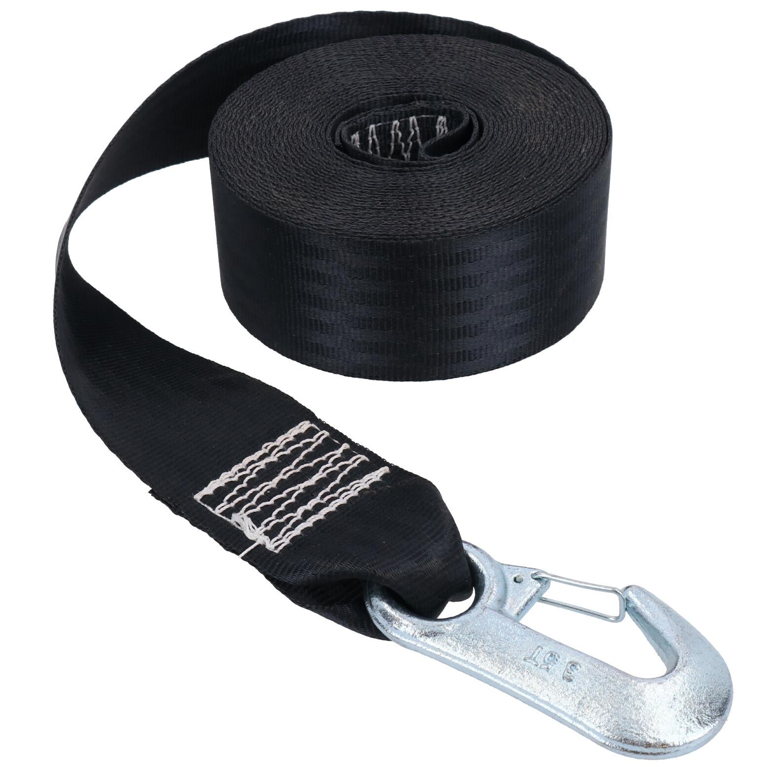 Sangle de treuil pour remorques de bateau, de jet-ski et de voiture 7 m Sangle TR106