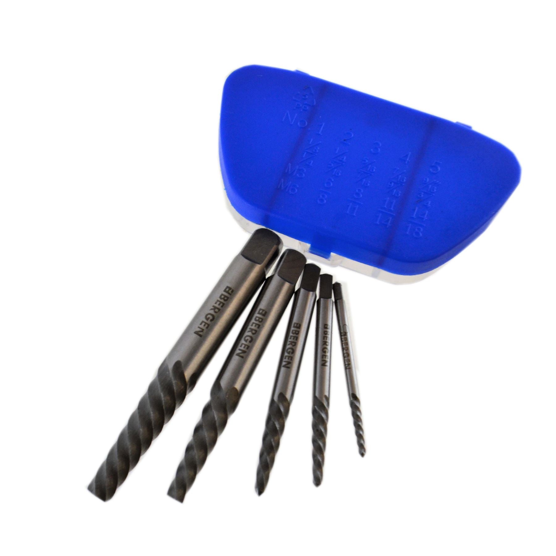 Extracteur de boulons endommagés, vis, goujon, facile à retirer, ensemble cassé, 5 pièces, 4 à 11 mm