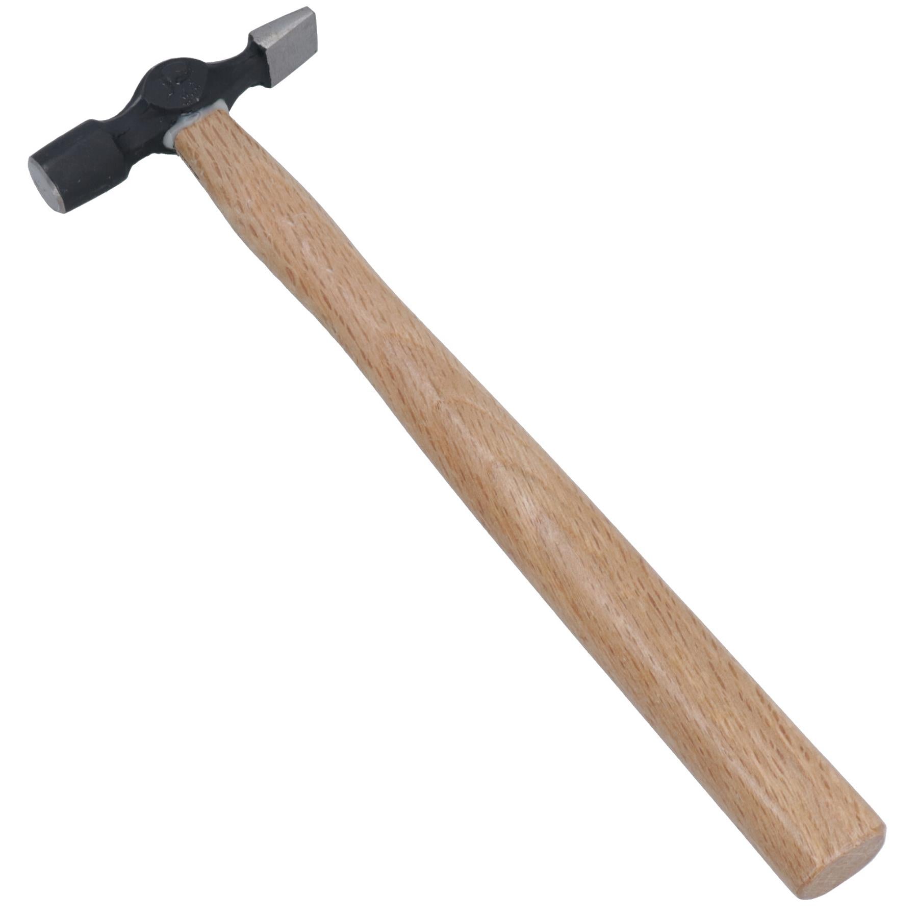 4oz 14mm Cross Pein Hammer Beech Handle Carpenters Wood Panel Nails