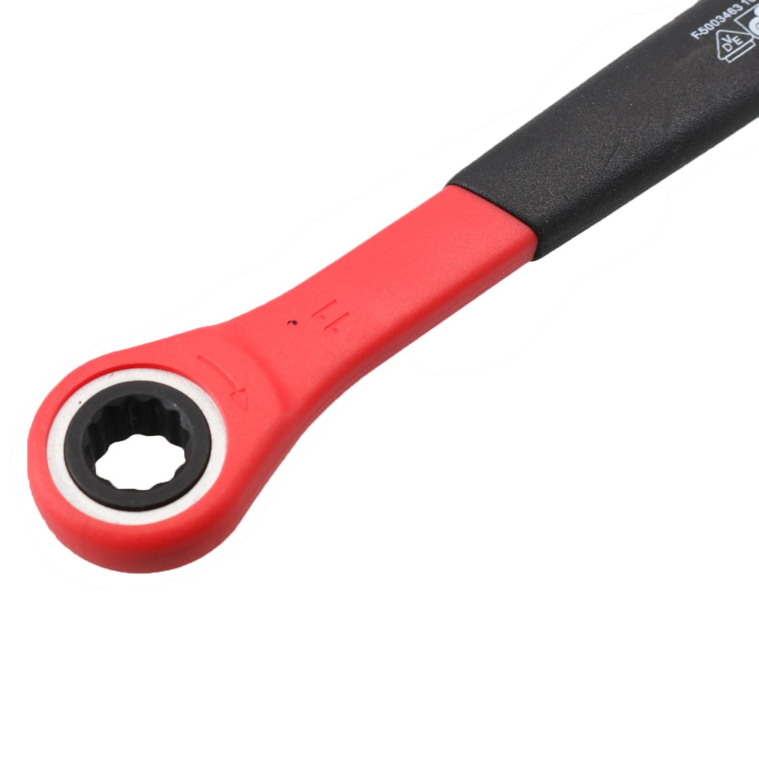Metrischer VDE-isolierter Ratschen-Ringschlüssel, Hybrid-Elektrik, 10 – 14 mm