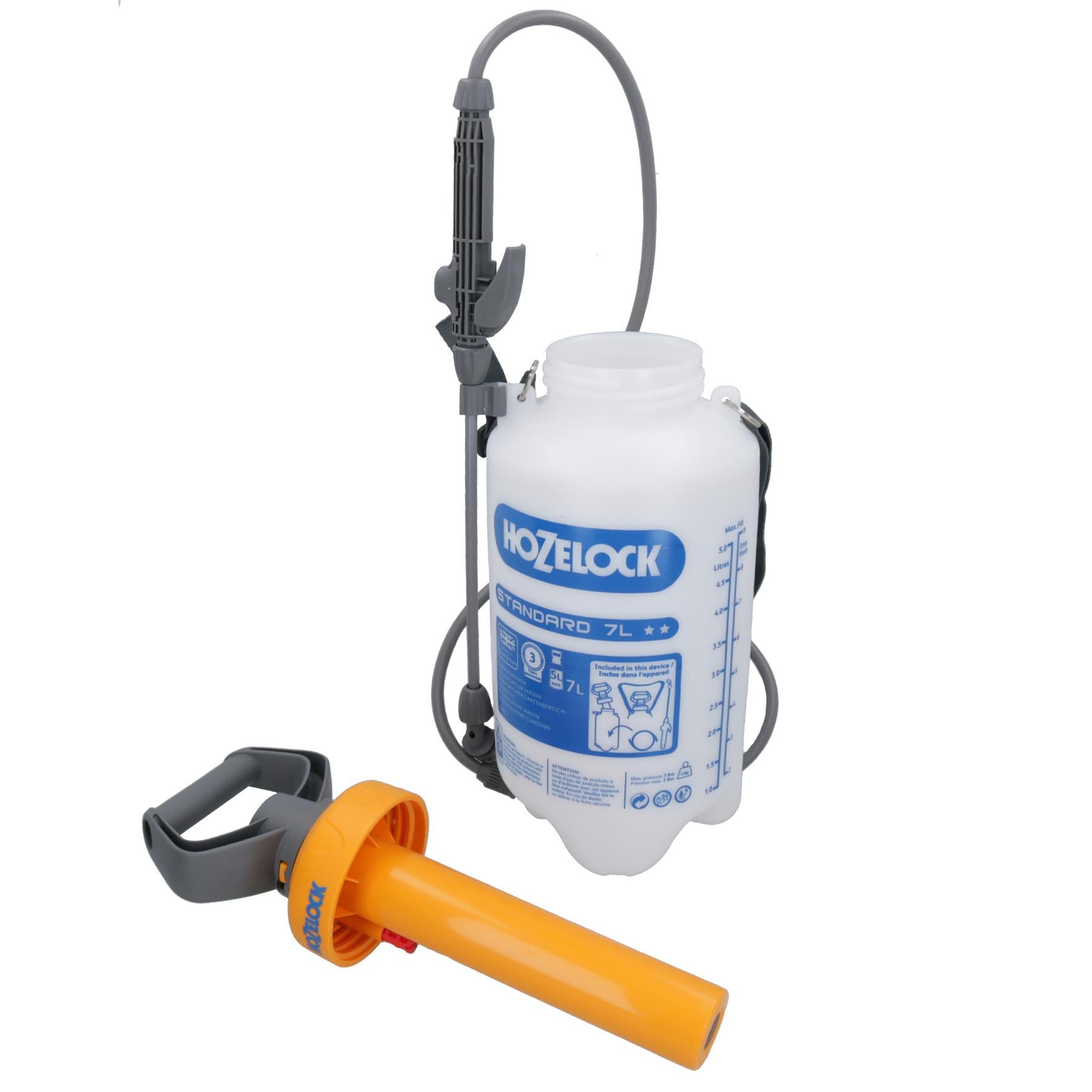 Hozelock 7 Liter Mehrzweck-Gartenspritze Drucksprüher
