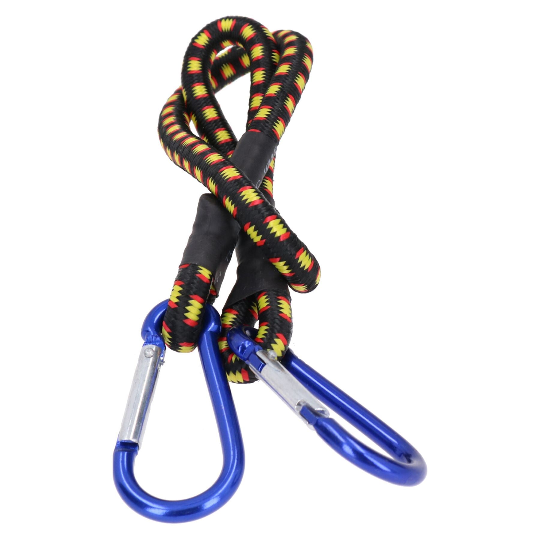 24” Bungee Strap with Aluminium Carabiners Hook Tie Down Fastener Holder