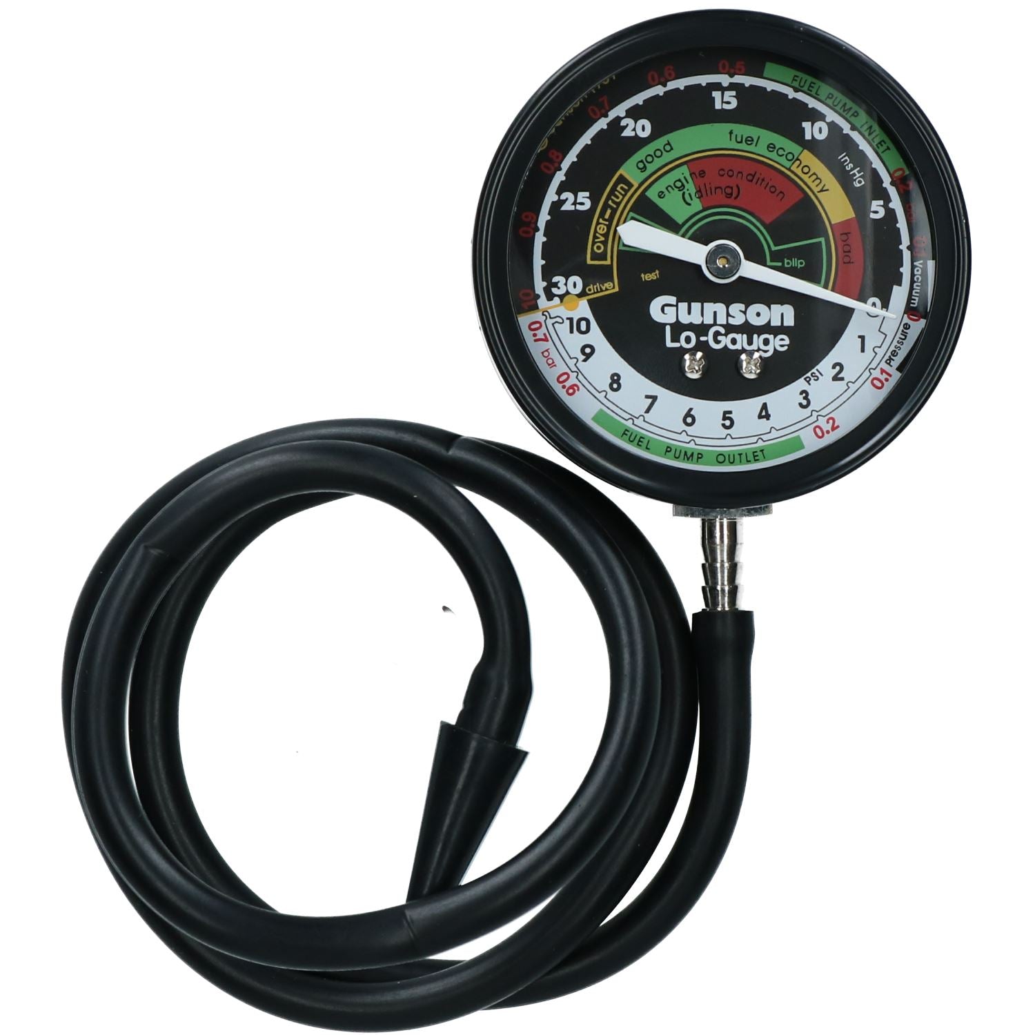 Testeur de vide/pression Gunson Défaut moteur/Jauge basse de pompe à essence LSR5