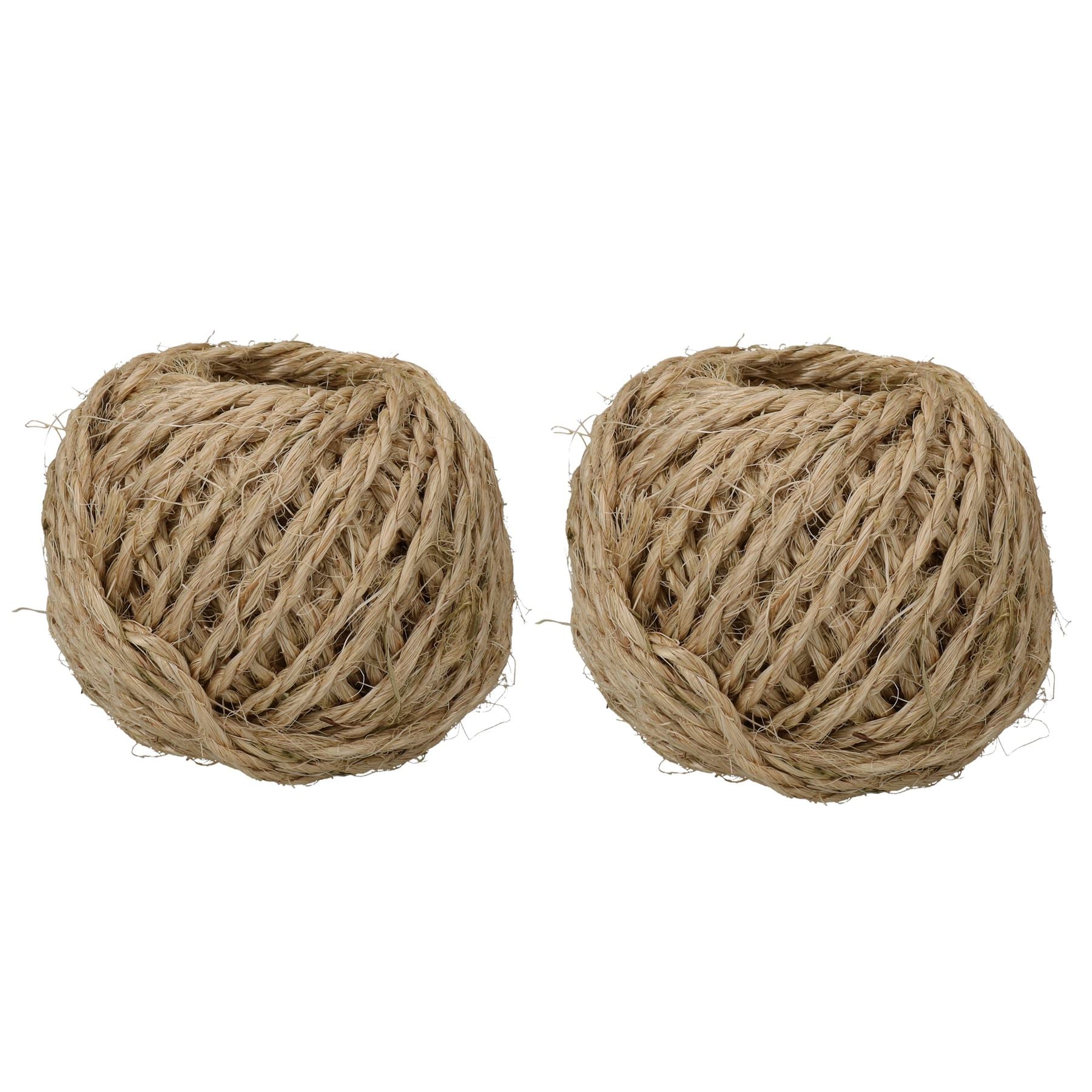 Sisalschnur, Jute-Ballen, 2,5 mm, für Hobby-Bastelarbeiten und Gartenarbeiten, 200 m