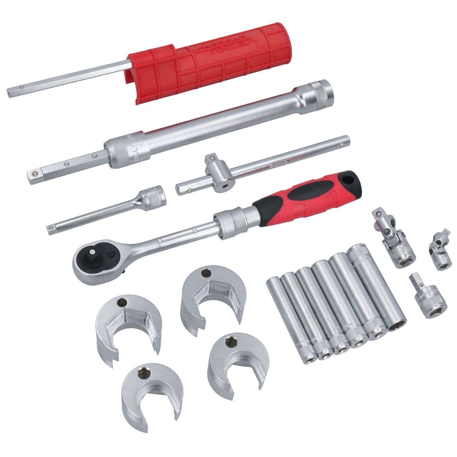 Kit de clés à taraud professionnelles avancées Tapex pour robinets monoblocs de lavabo de salle de bain 18 pièces