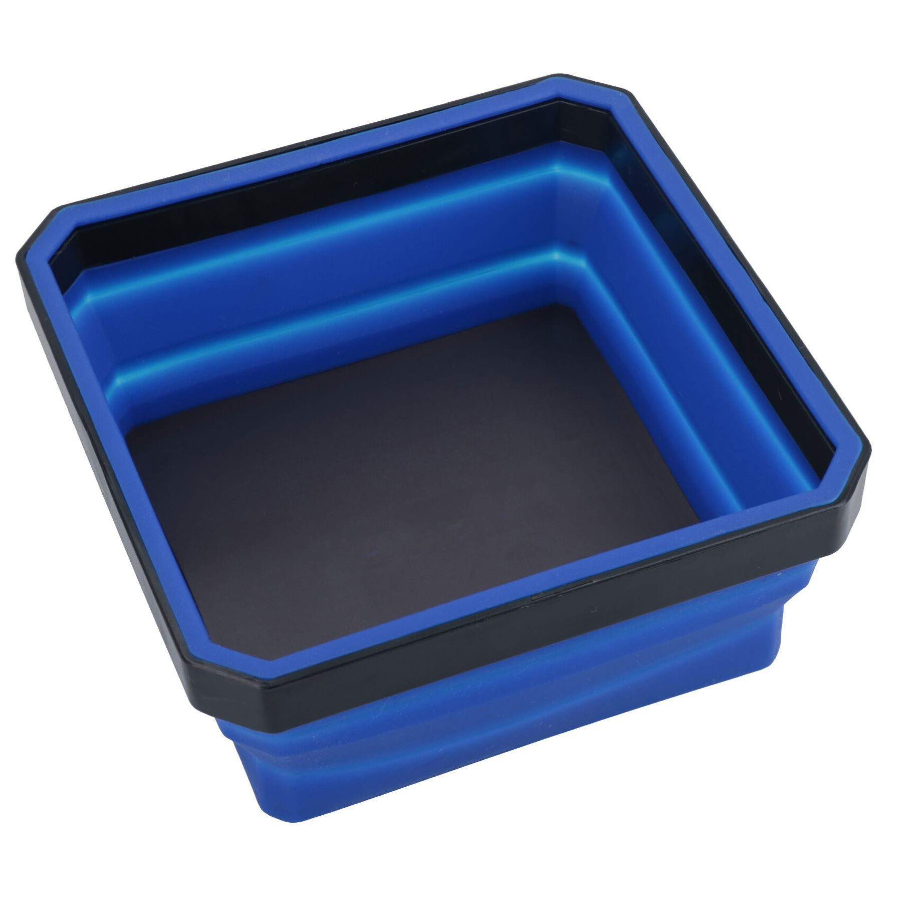 Collapsible Magnetic Parts Tray Dish Storage Bowl Holder Oil Resistant Plastic