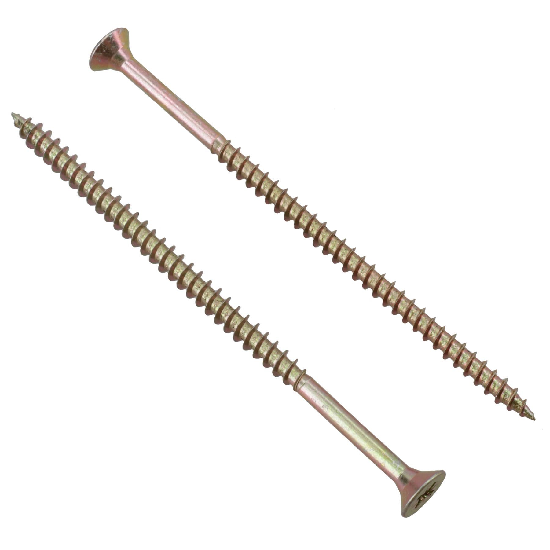 Wood Screws Multi Purpose Countersunk Fasteners 5.0 x 100mm PZ2 Screw