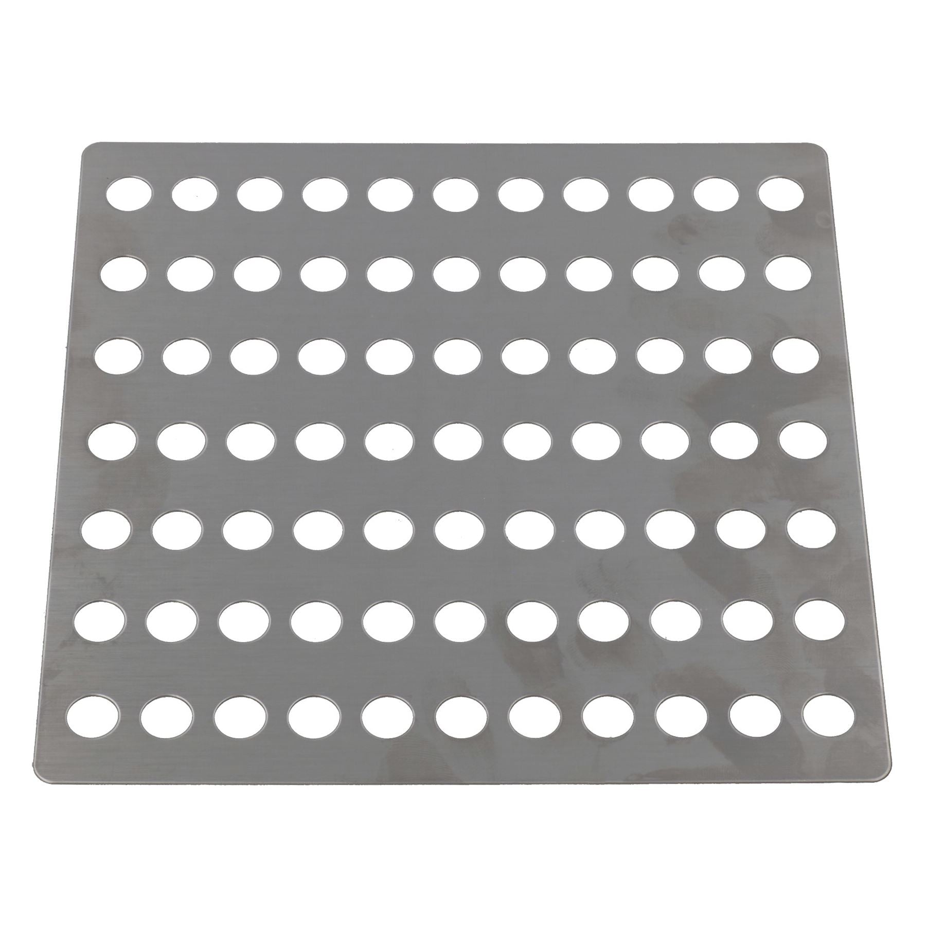 Stainless Steel Flat Drain Guard Cover Plate Grid 150mm x 150mm Rustproof