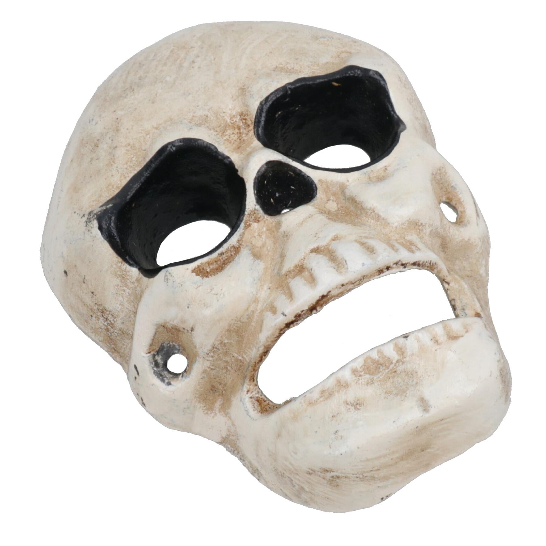 Totenkopf Flaschenöffner Gusseisen Geschenk Garage Tür Schuppen Mann Höhle Küche Bar Gothic