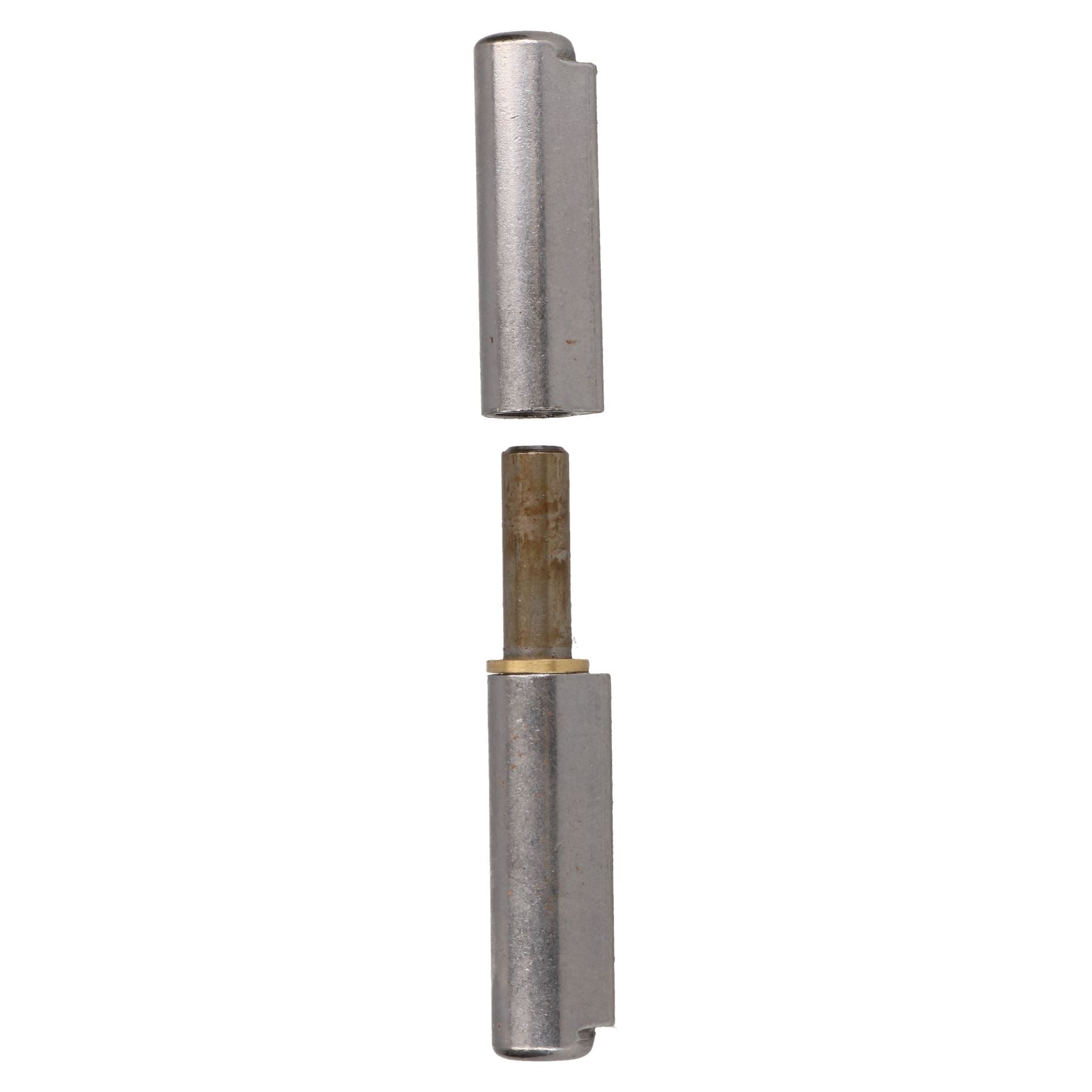 Charnière à balle relevable à souder sur douille en laiton 18 x 135 mm pour trappe de porte robuste
