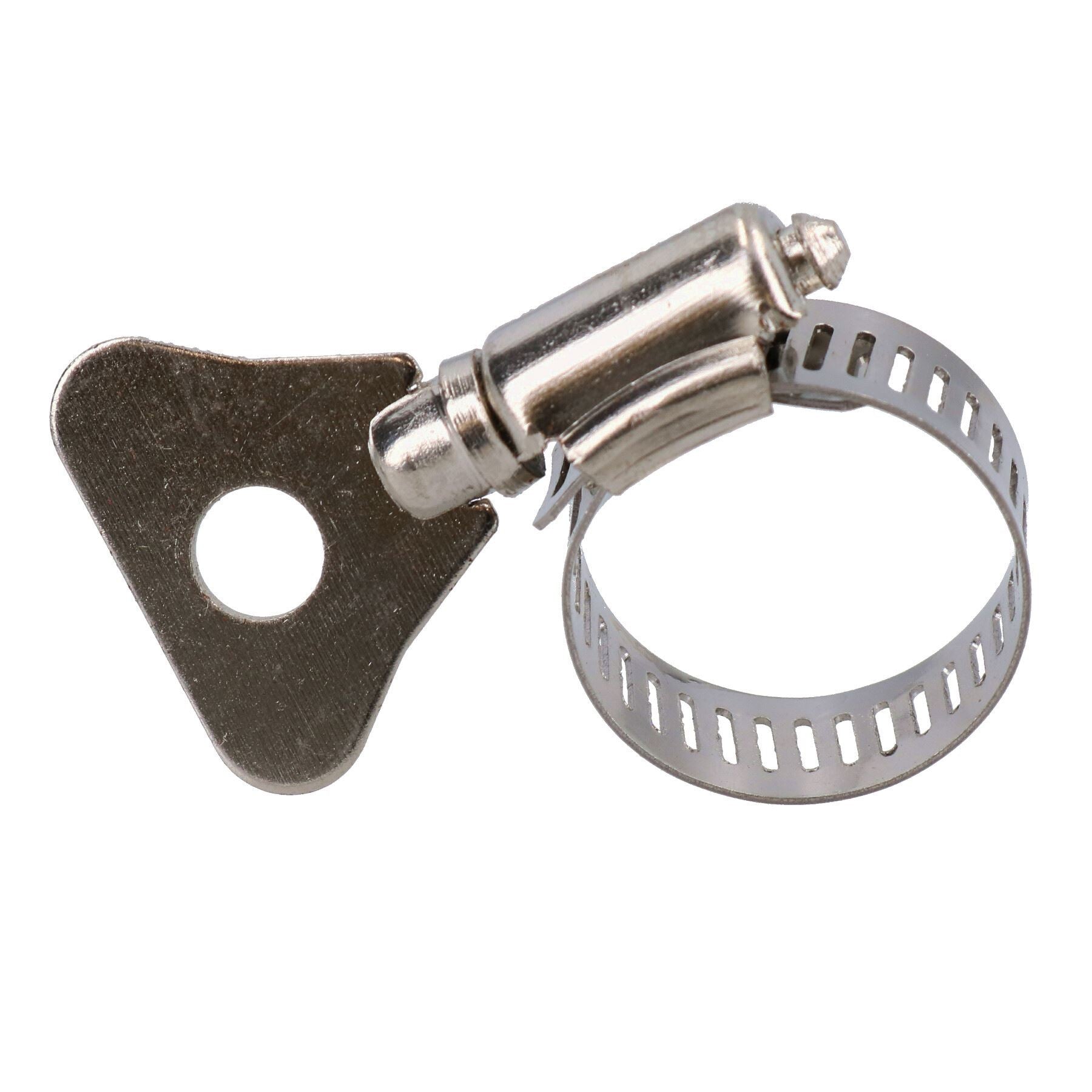Flügelklemmen für Teichschläuche aus Edelstahl, 16–25 mm, zur Sicherung des Teichschlauchs, 2 Stück