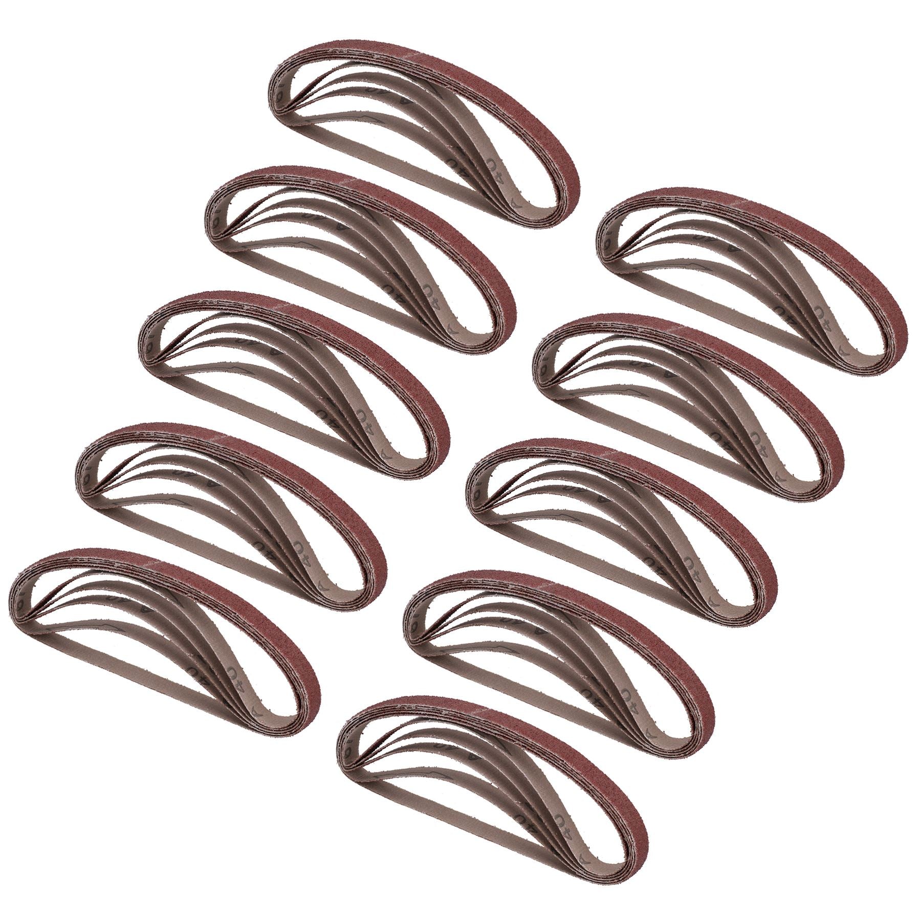Ponceuse à main à courroie 330 mm x 10 mm Bandes abrasives