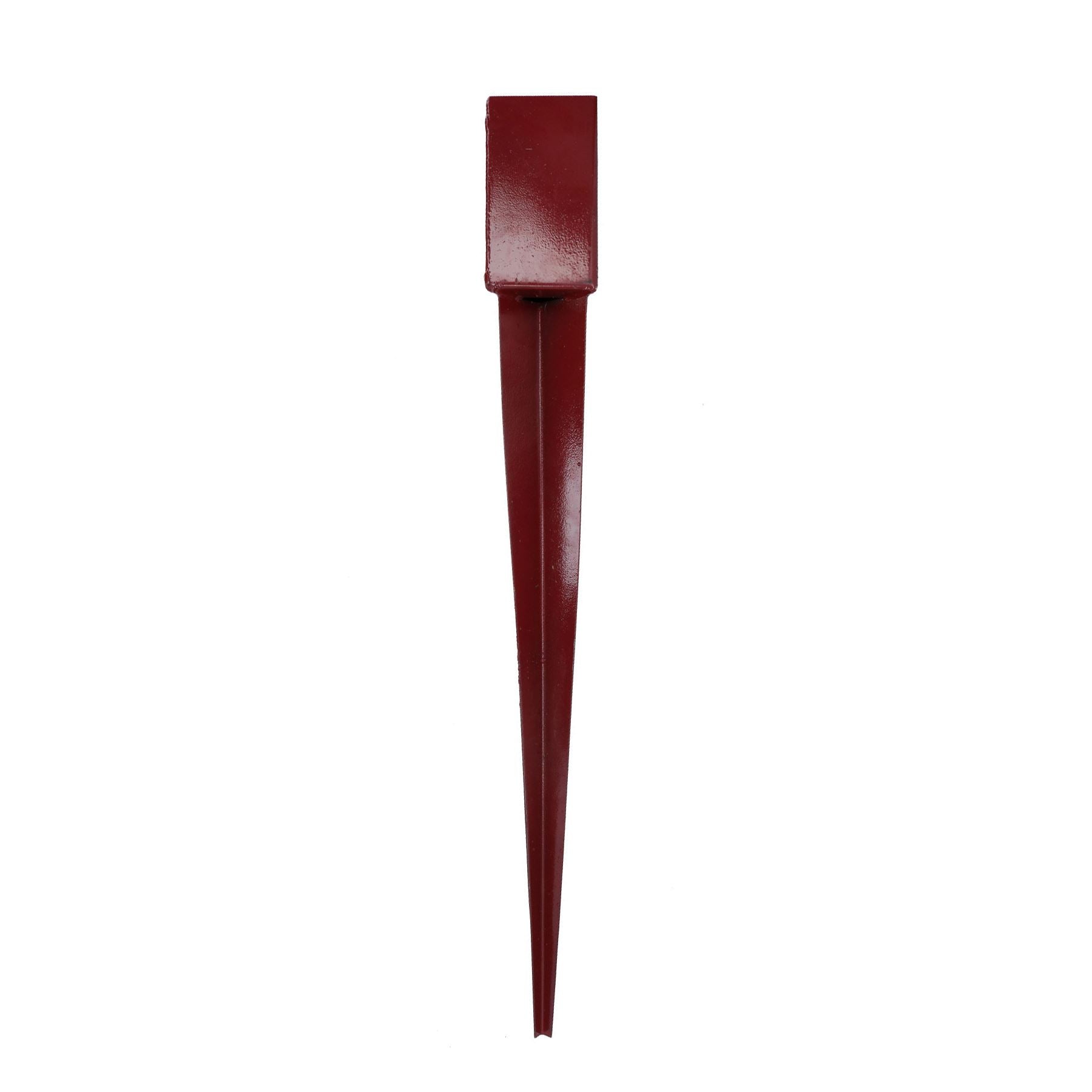 Support de poteau de clôture avec piquet à enfoncer pour poteaux 75 mm x 75 mm