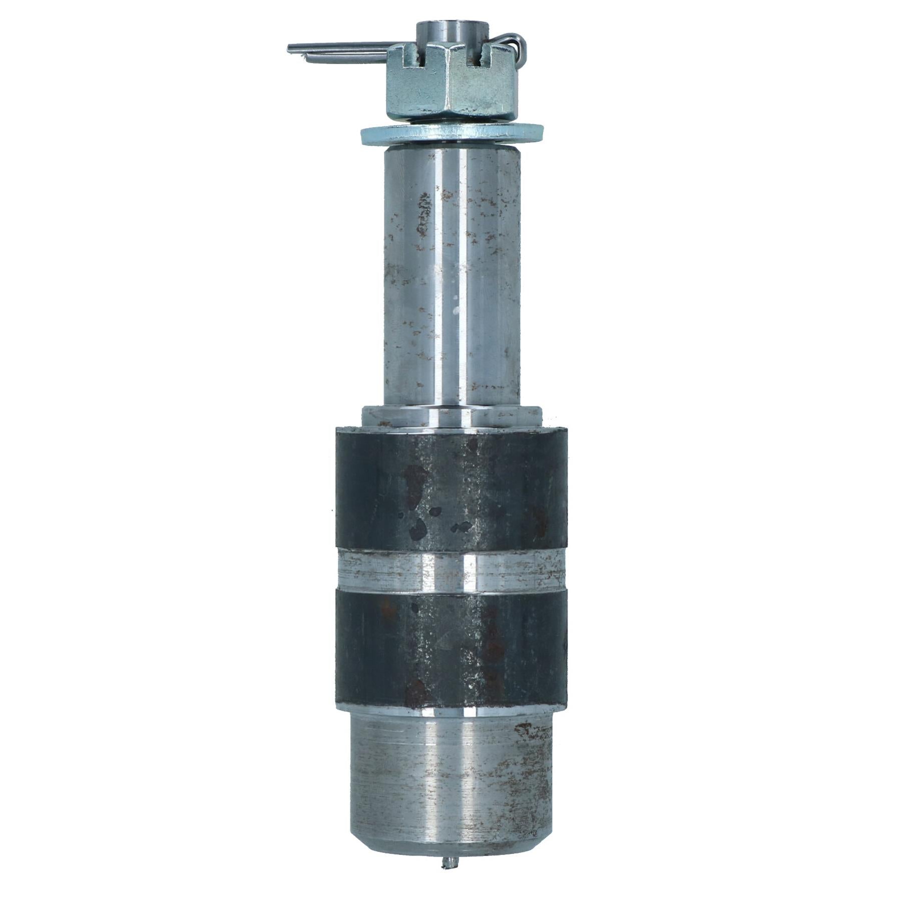 Lot de 2 moyeux de roue de remorque et essieux à fusée allongés 4" PCD