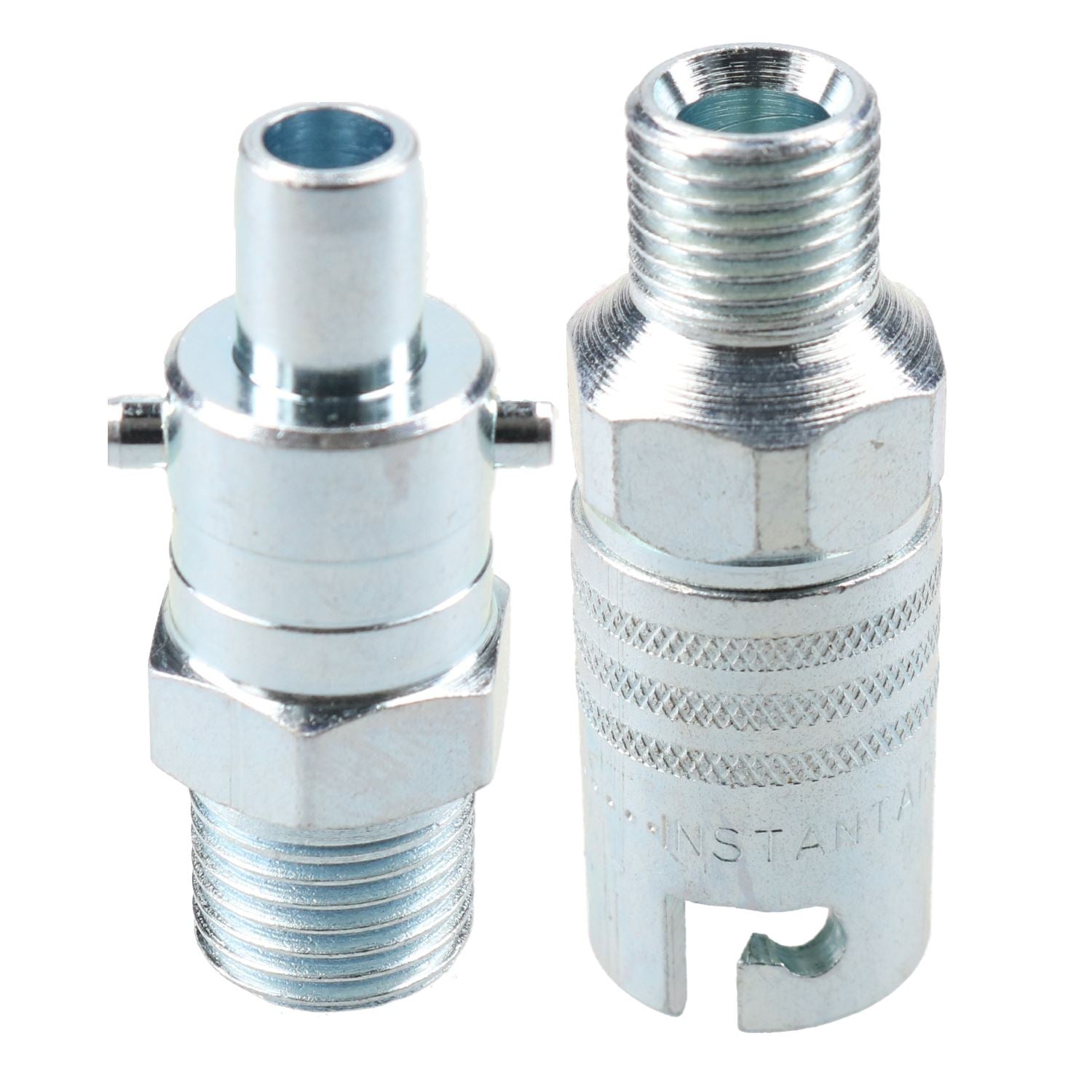 Raccord d'air instantané PCL 1/4" BSP filetage mâle et adaptateur mâle à baïonnette