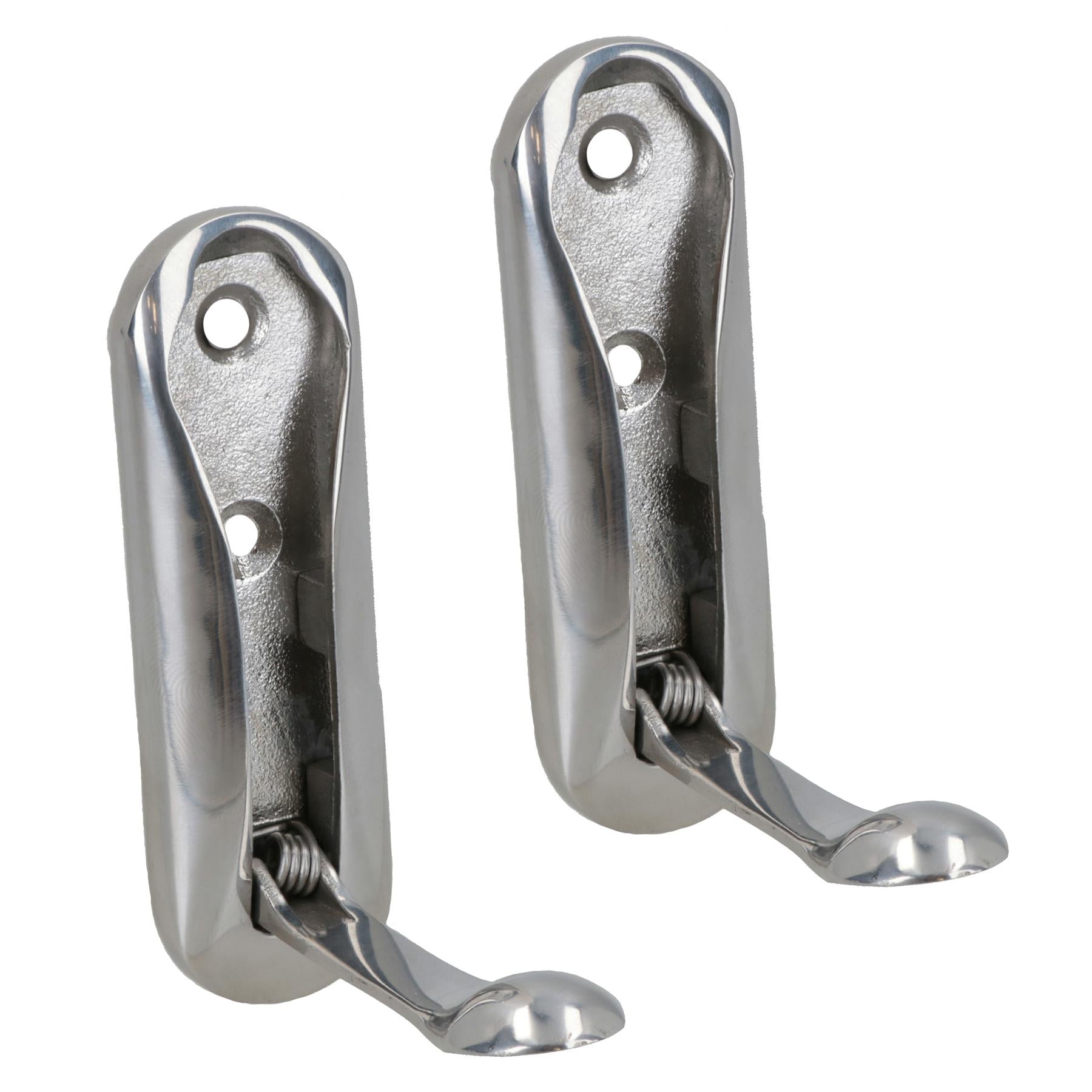 Folding Coat Hook Solid Stainless Steel Marine 316 Wet Room Shower Hanger